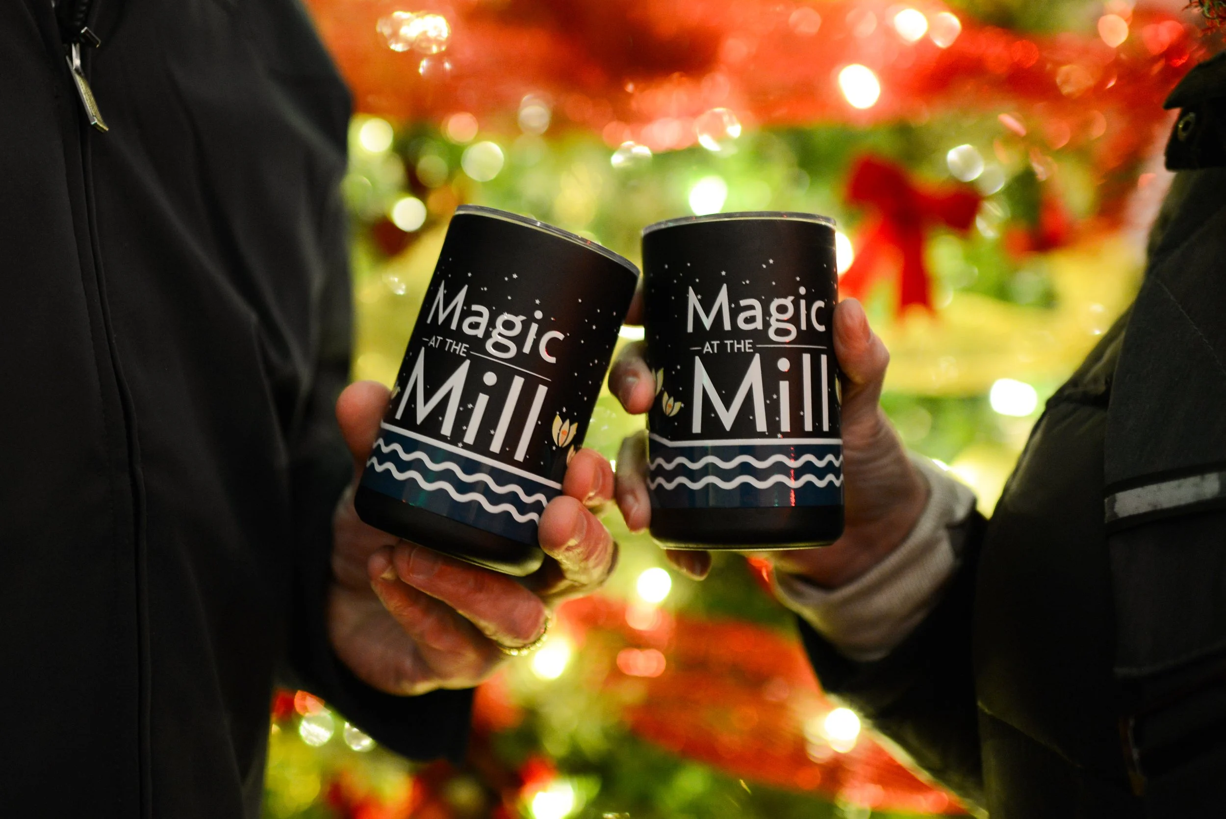 Two Magic at then Mill Mugs