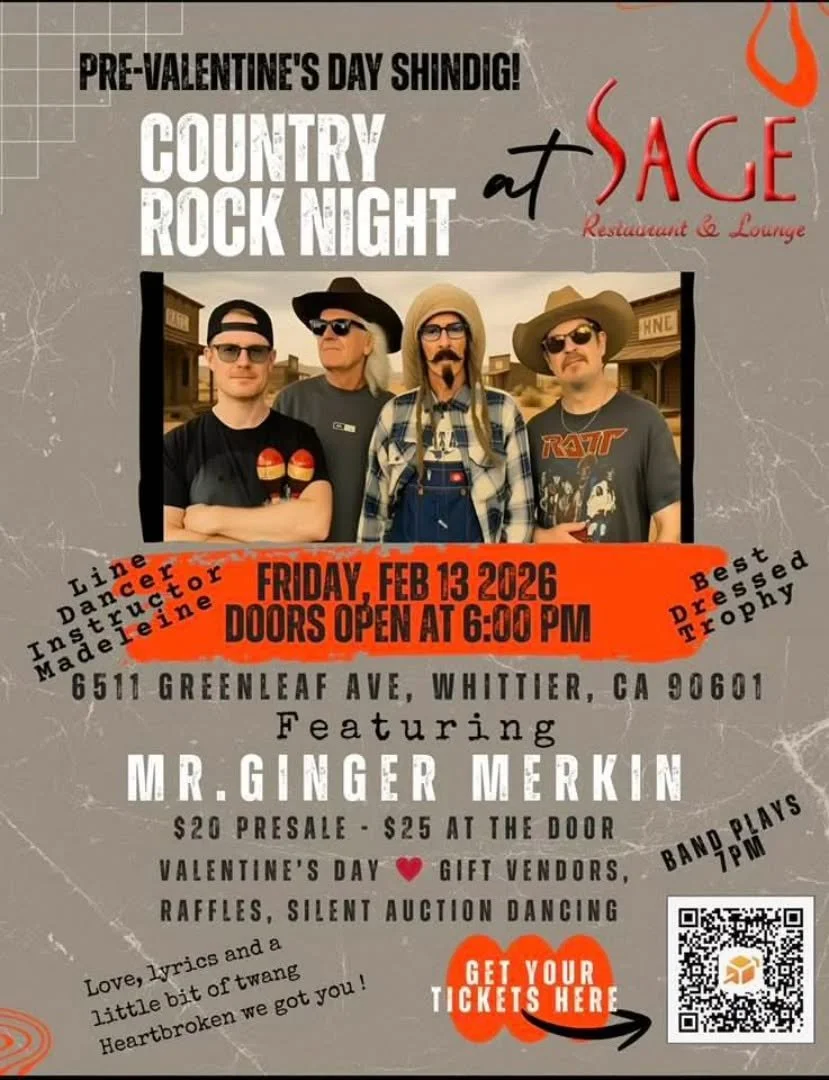 We'll be in Whittier on Feb 13th

#heavycountry
#heavyhonkytonk #drinkingsongs #drunkabilly #countrymusic
