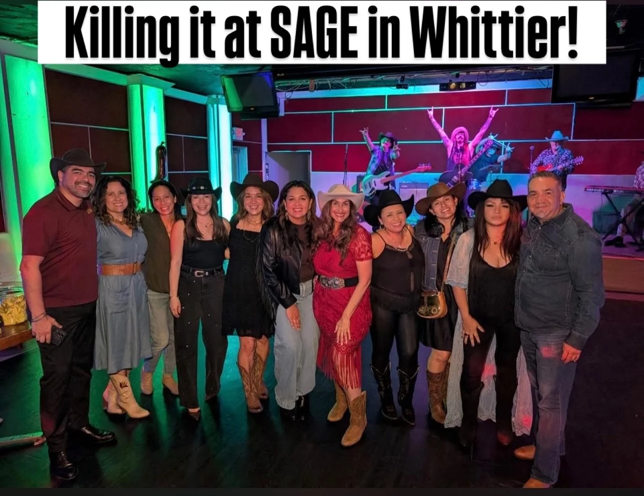 We had a blast at Country Rock Night SAGE in Whittier last Friday night!
 #ingsofheavyhonkytonk #heavycountry #photobombers #photobomber #wildwesternmusic @sagewhittier