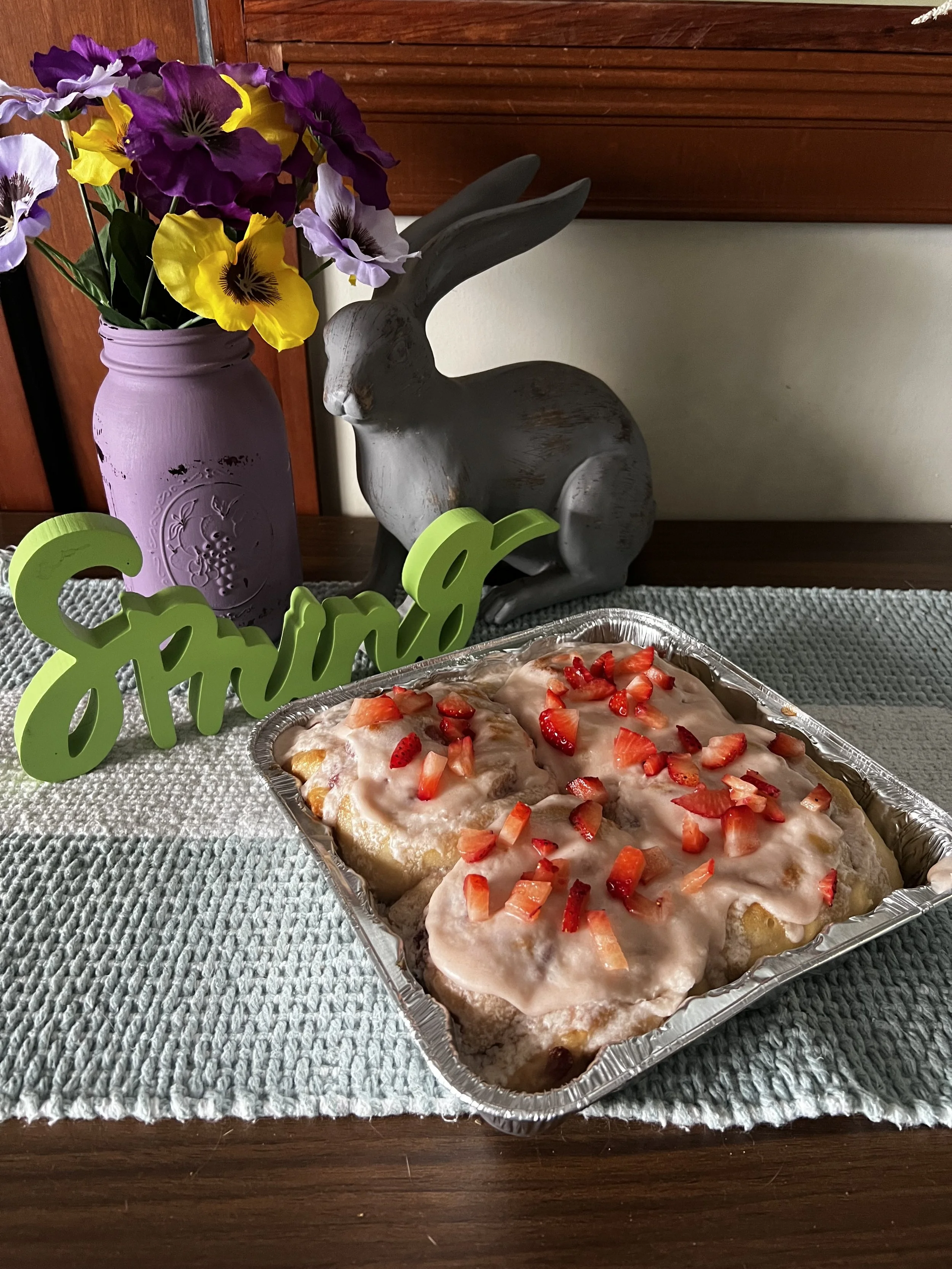 Strawberry Sweet Rolls