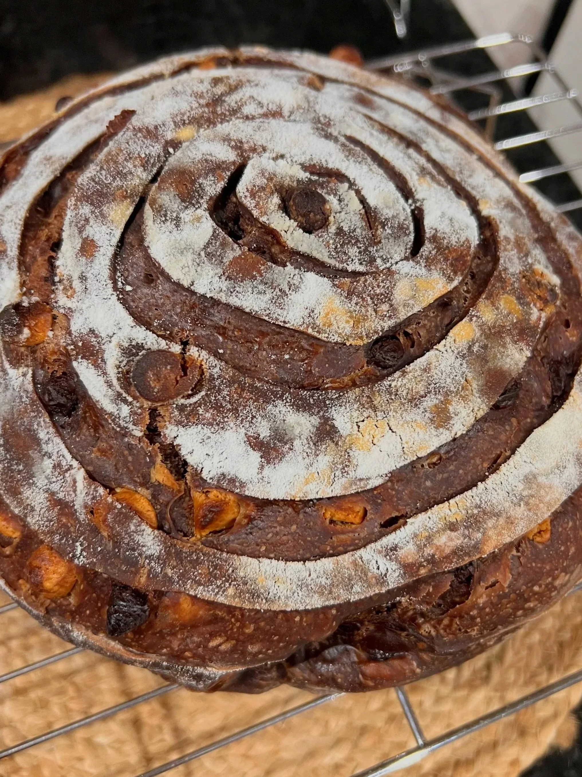 "Morticia" Espresso & Dark Chocolate Sourdough