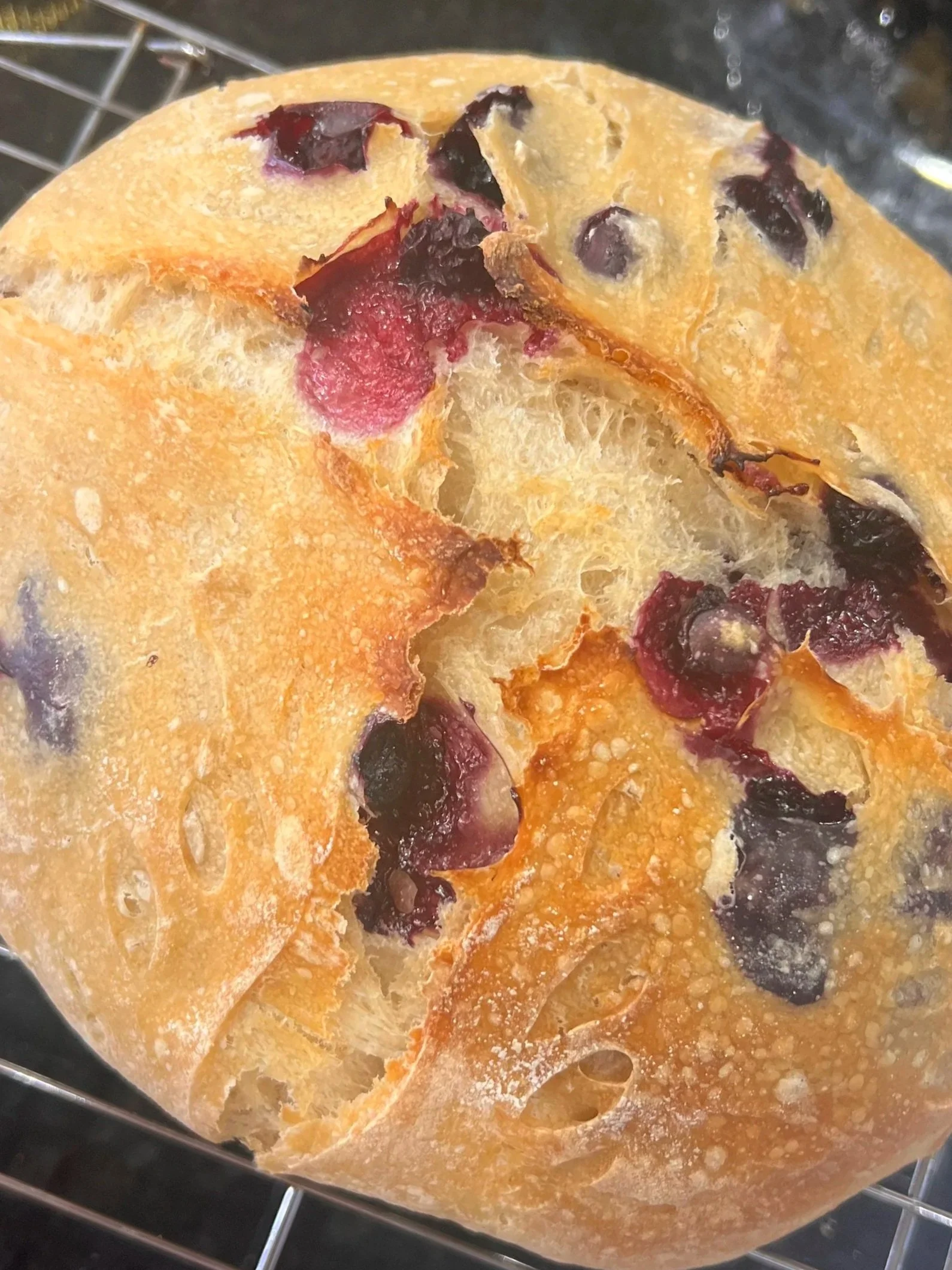 "Amethyst" Blueberry & Lemon Sourdough