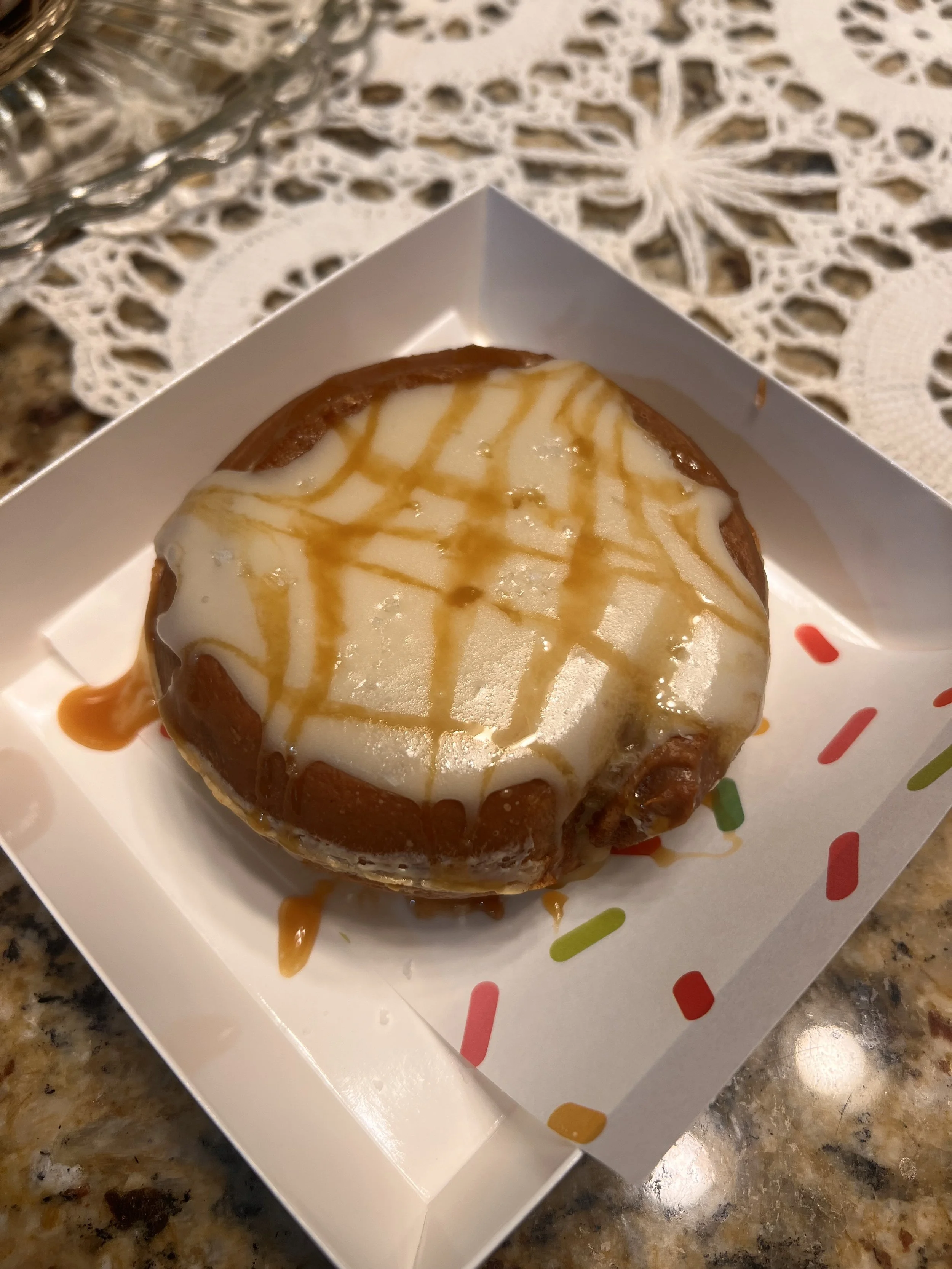 Salted Caramel & Chocolate Sweet Roll