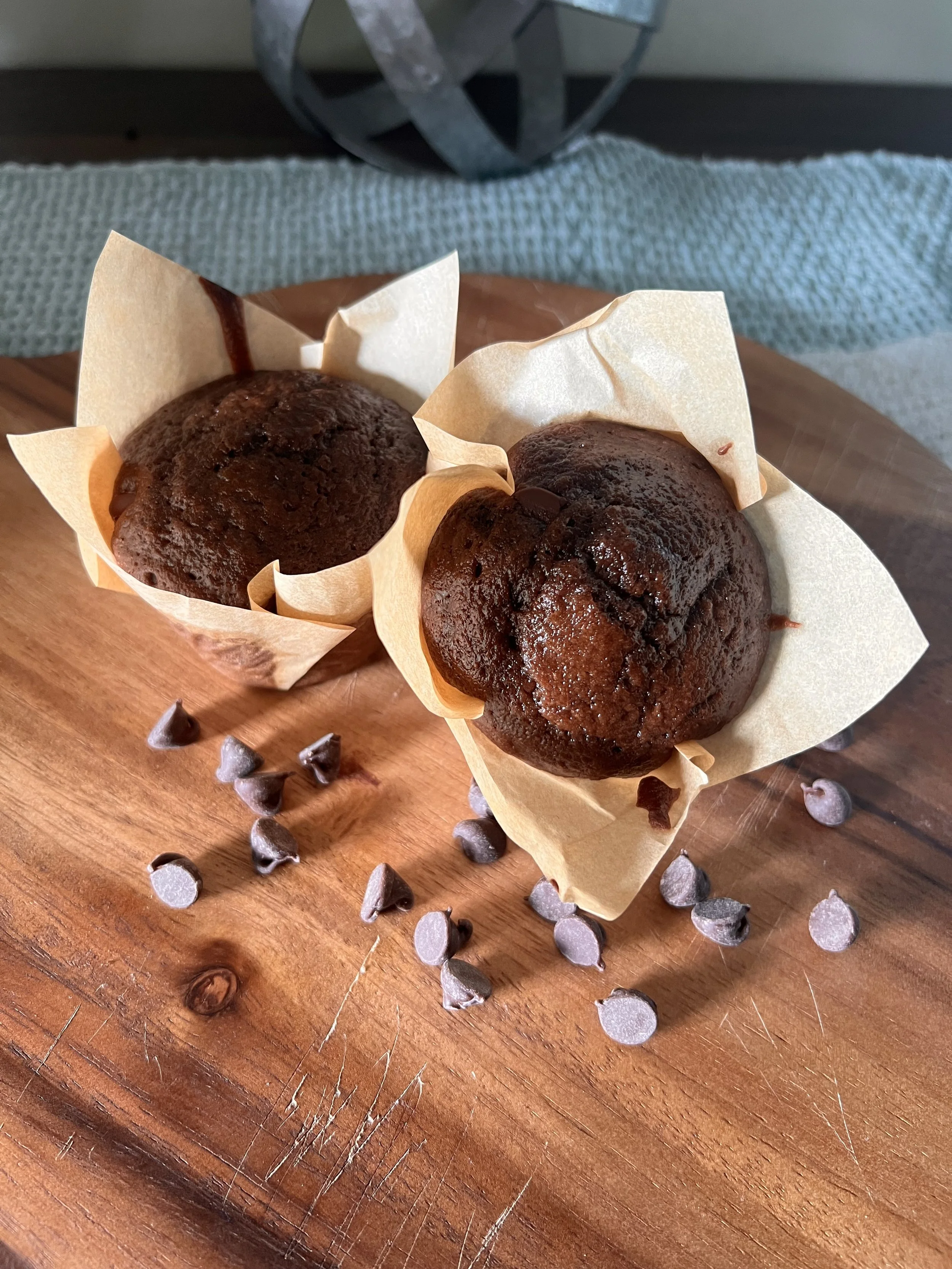 Double Chocolate Muffins
