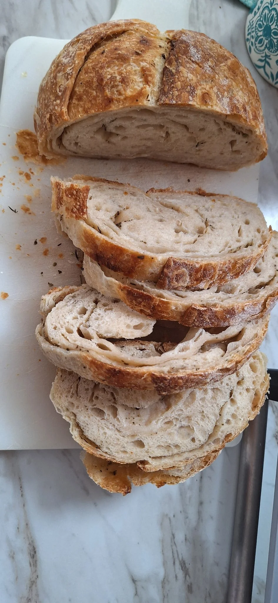 "Celestia" Herb & Garlic Croissant Sourdough