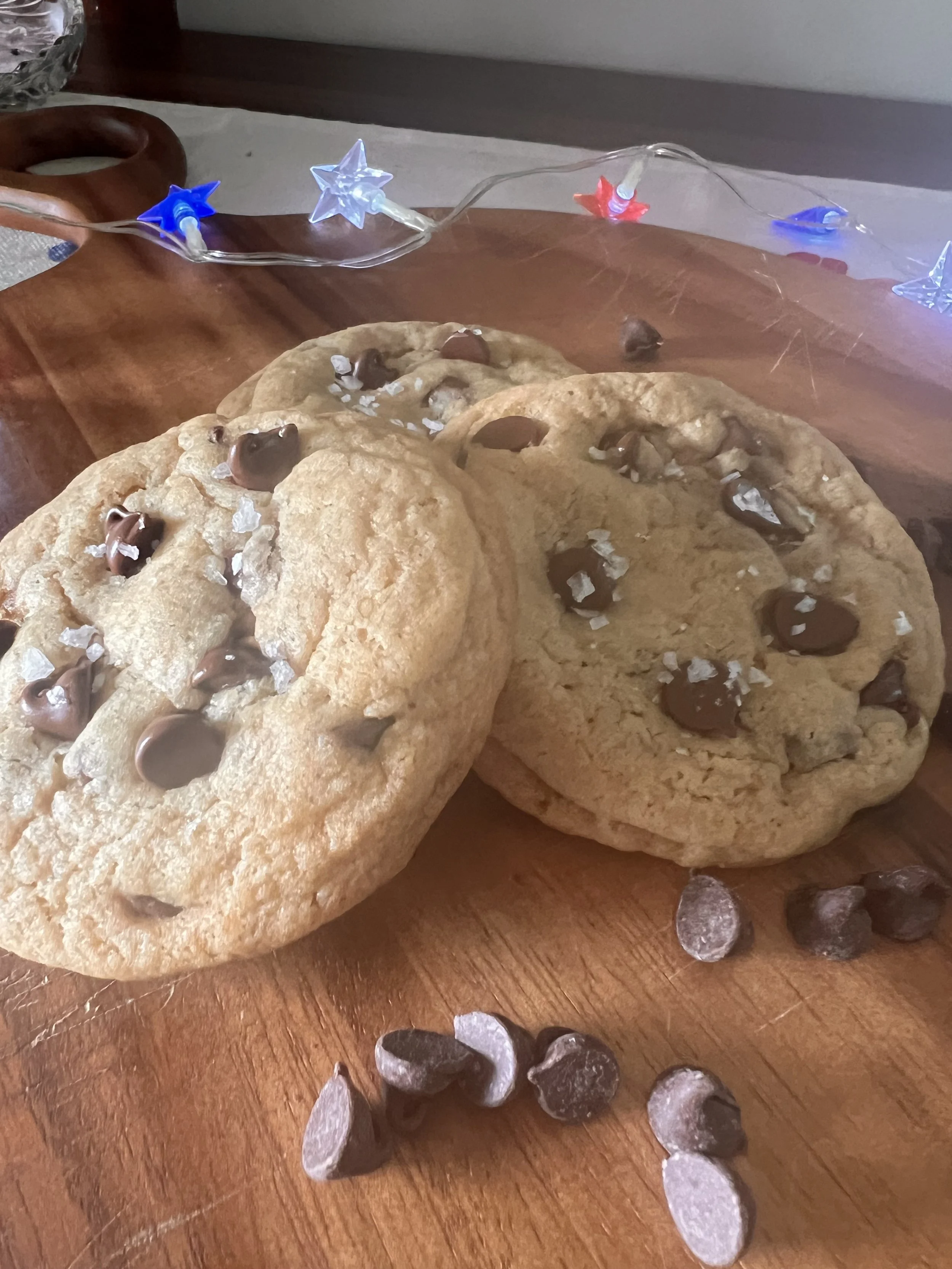 Sourdough Brown Butter Chocolate Chip Cookies