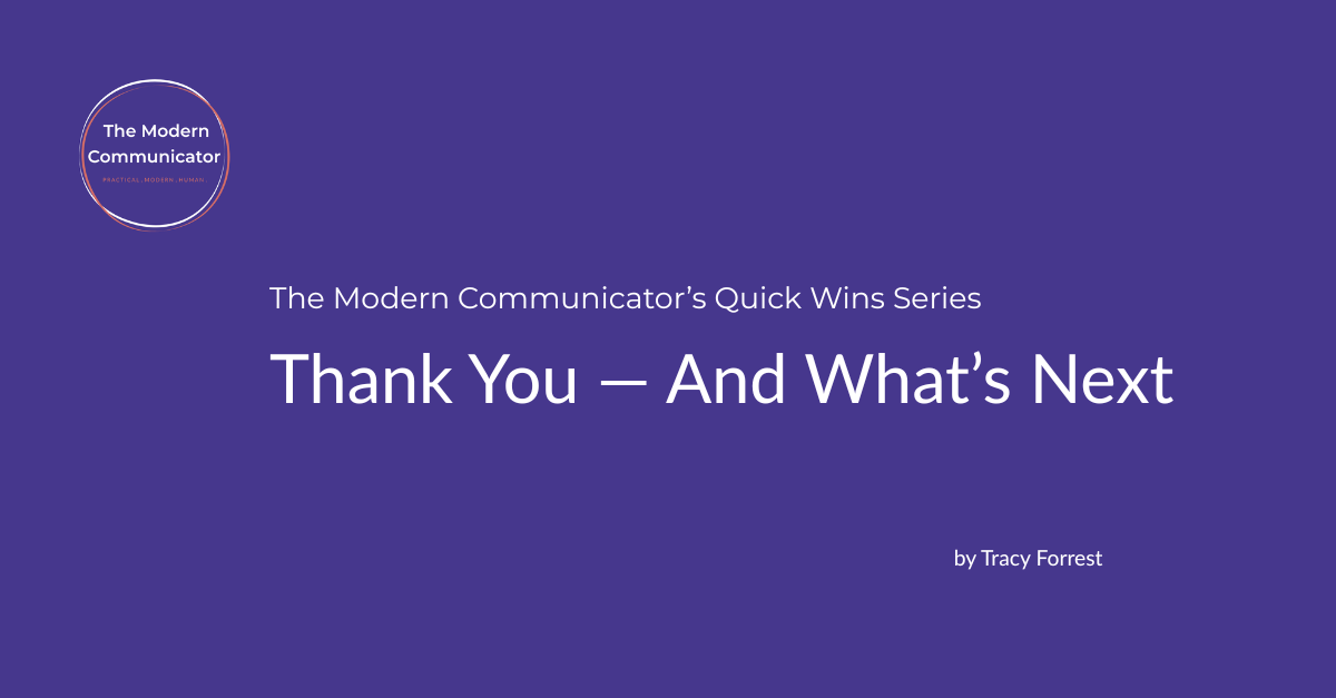 Thank You — And What’s Coming Next