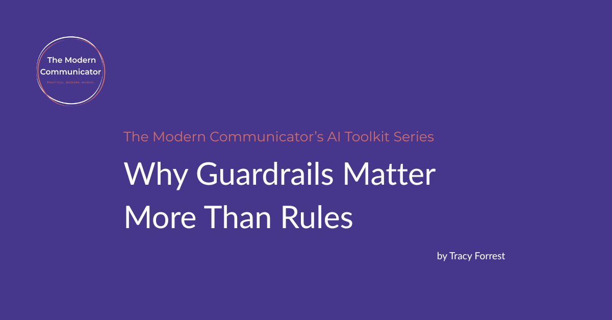 Why Guardrails Matter More Than Rules