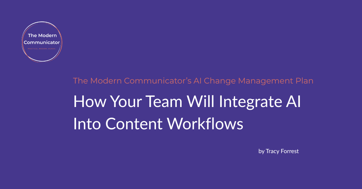 How Your Team Will Integrate AI Into Content Workflows 