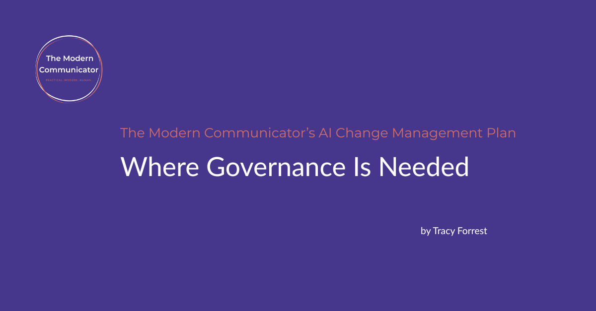 Where Governance Is Needed