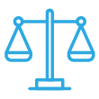 Light blue civics icon.