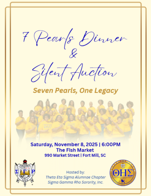 A custom event program guiding guests through the evening's order of events, honoree recognitions, and chapter milestones — designed to serve as a keepsake long after the night ends.