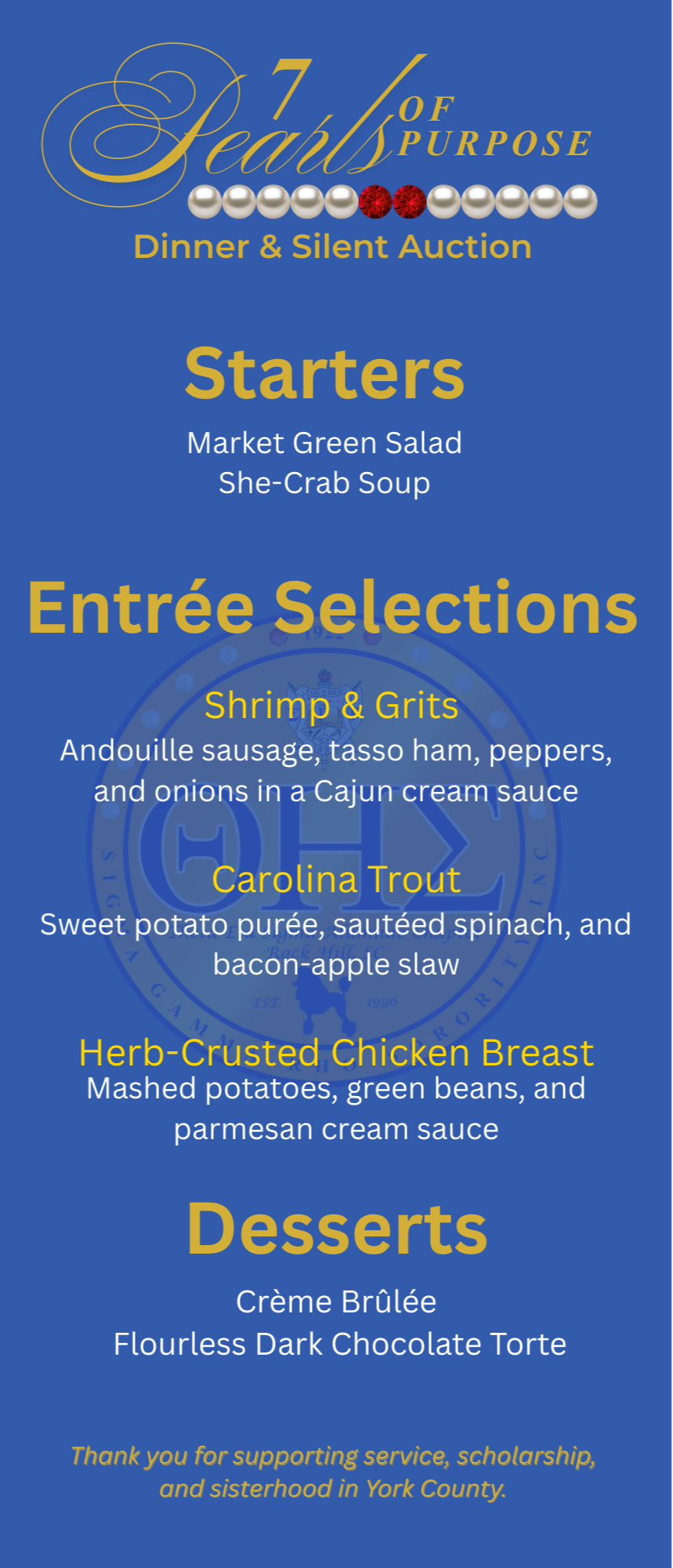 Theta Eta Sigma — 7 Pearls of Purpose