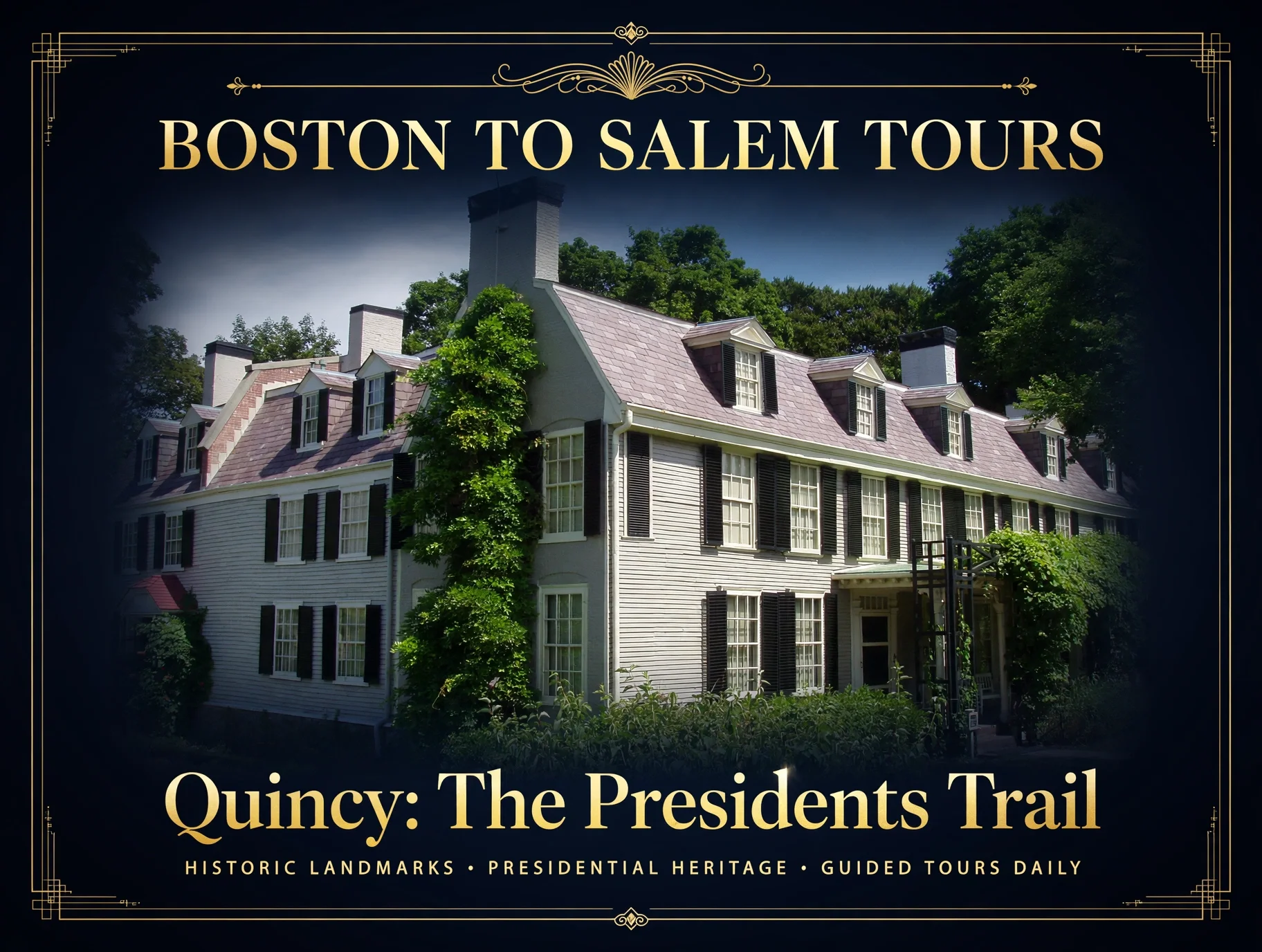 Quincy MA: The Presidents Trail  * Private*