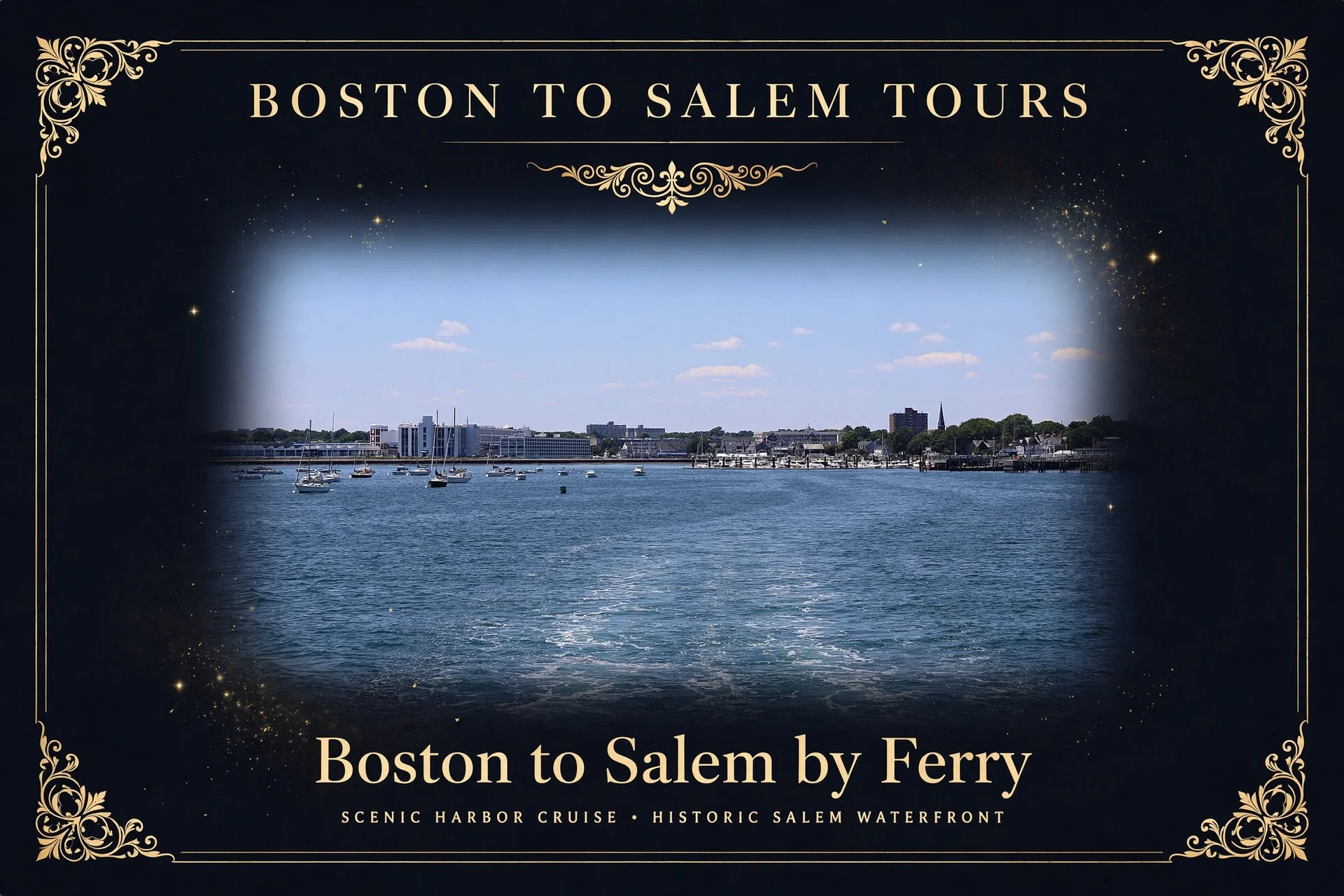 Boston To Salem by Ferry: Historic Walking Tour *PRIVATE GROUP*