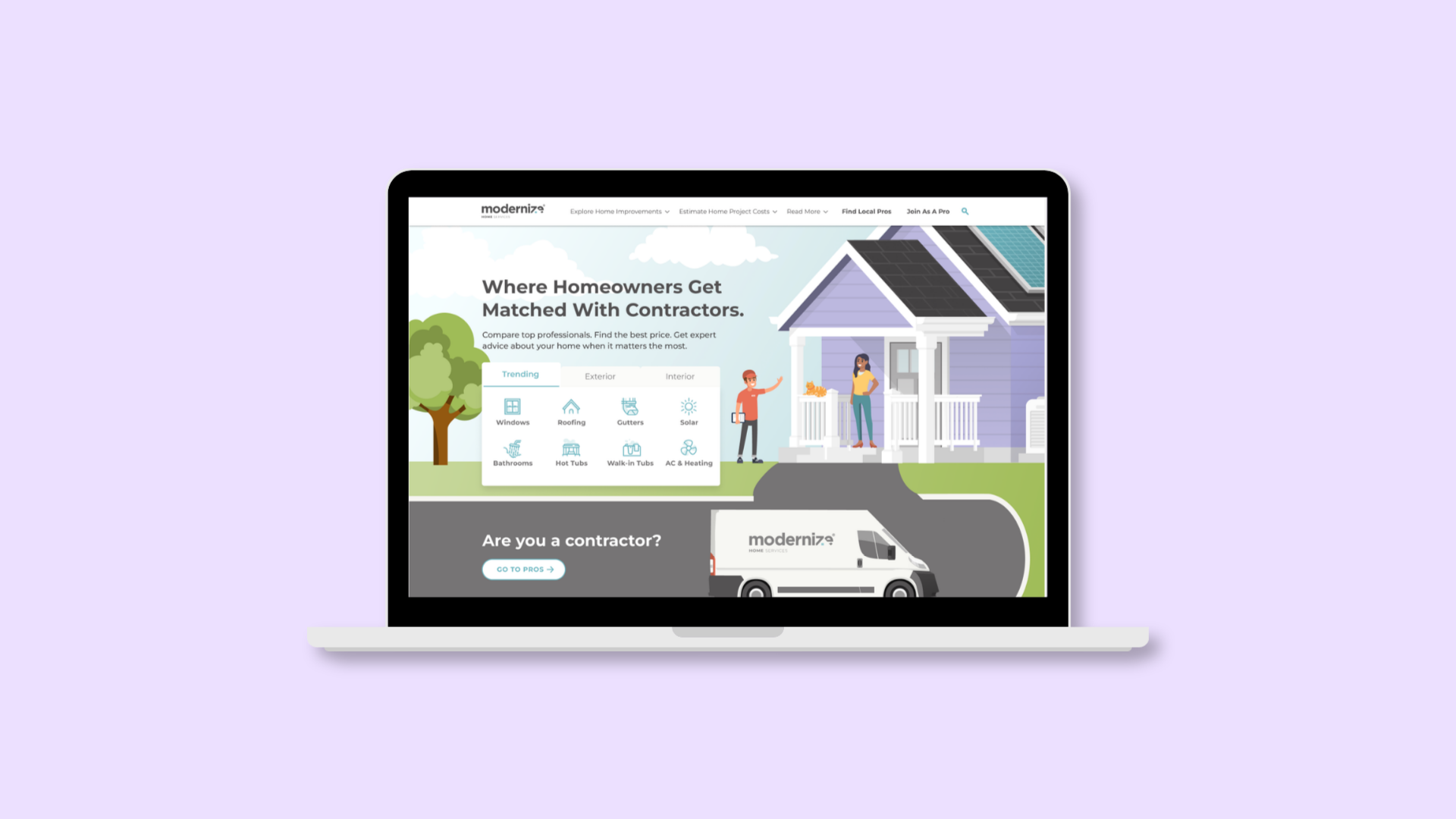 Old Modernize Website