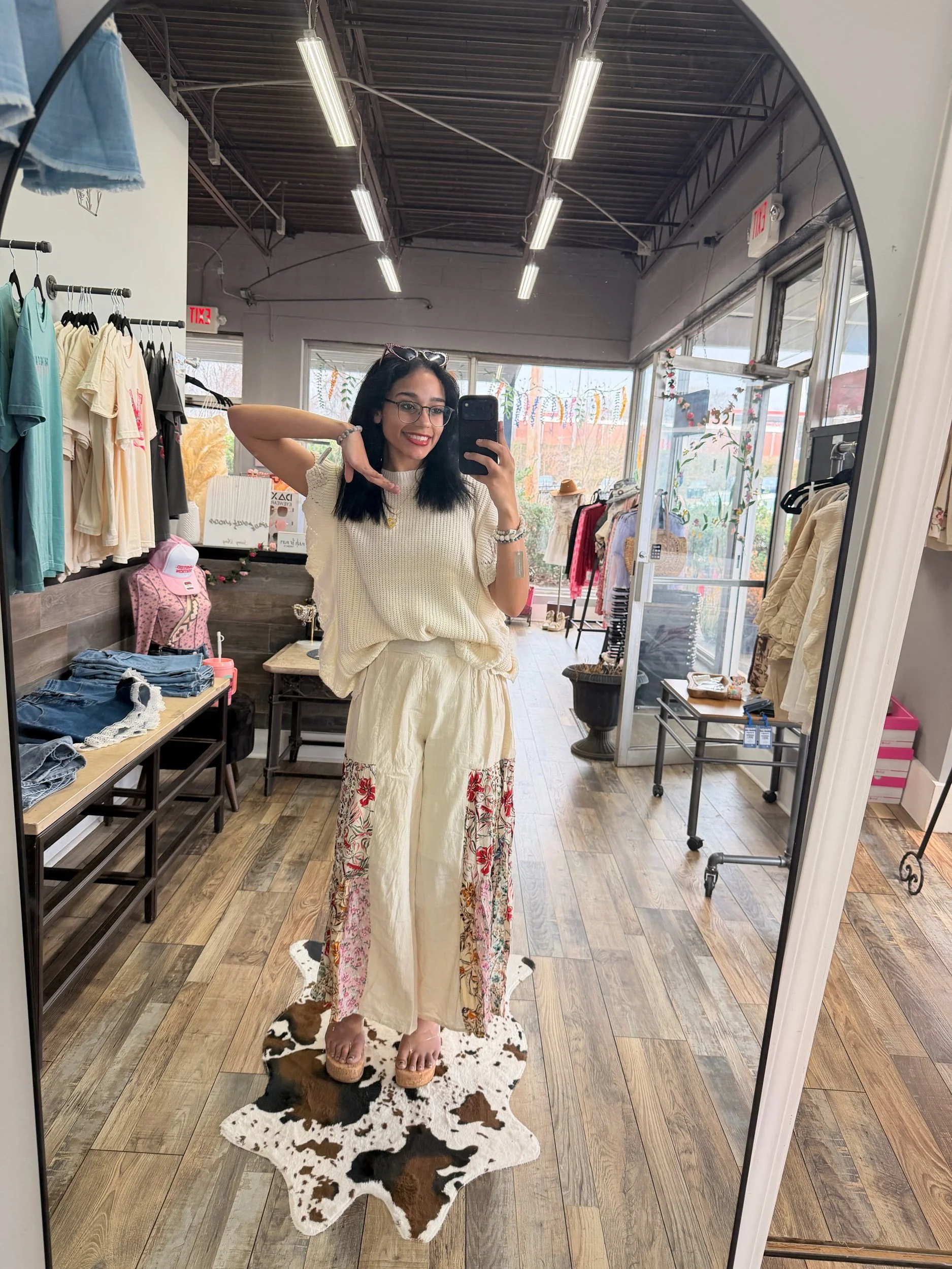 Young Threads Hand Made in India Patchwork Pants