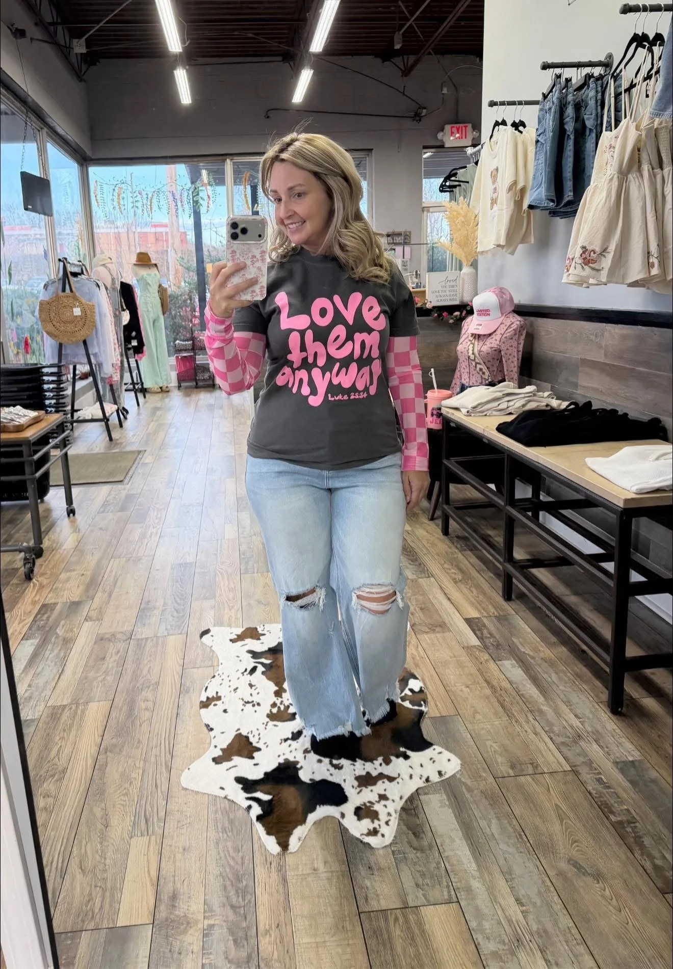 Love Them Anyway! Printed T-Shirt