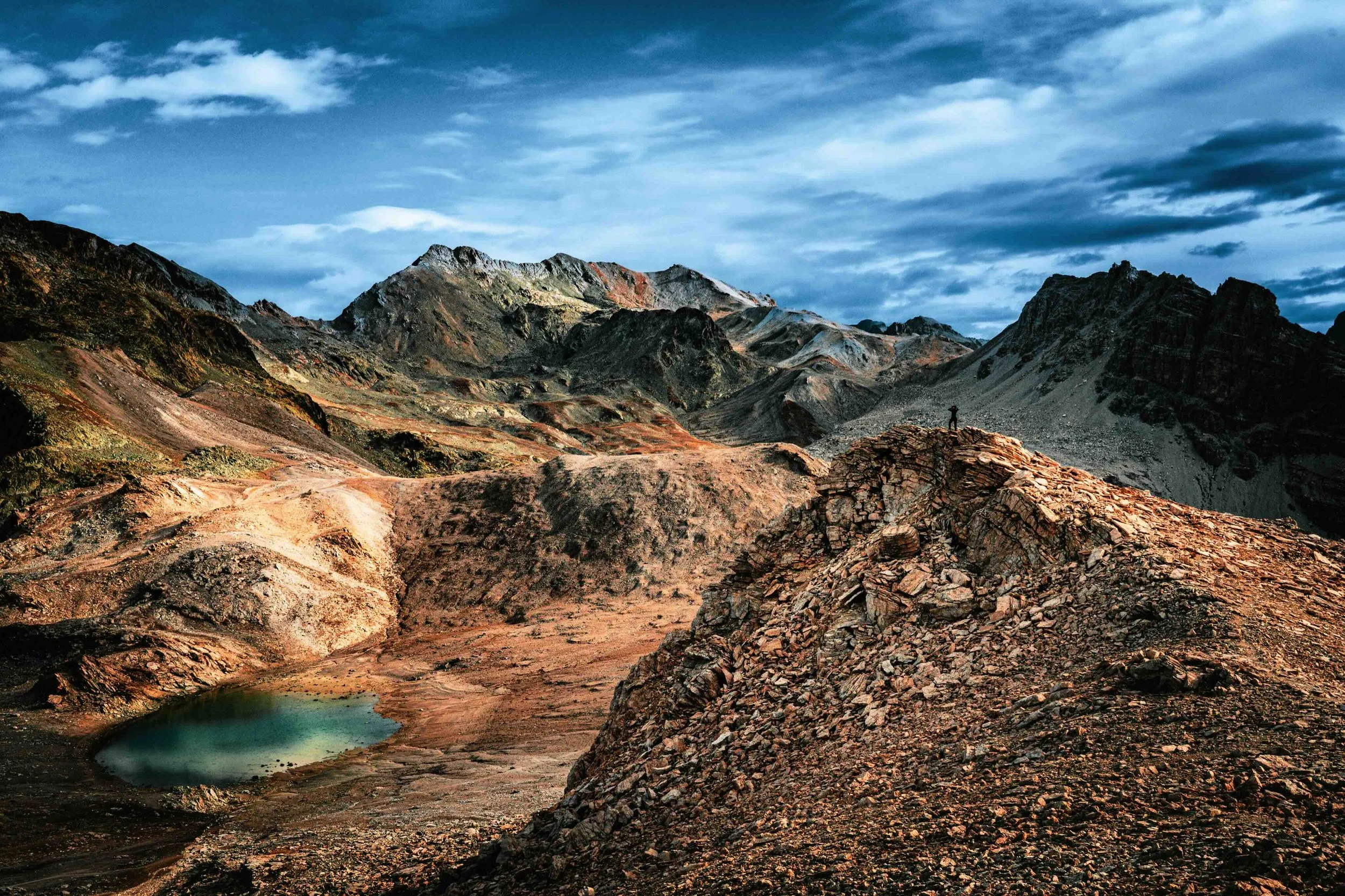 Julier Pass Autumn Switzerland