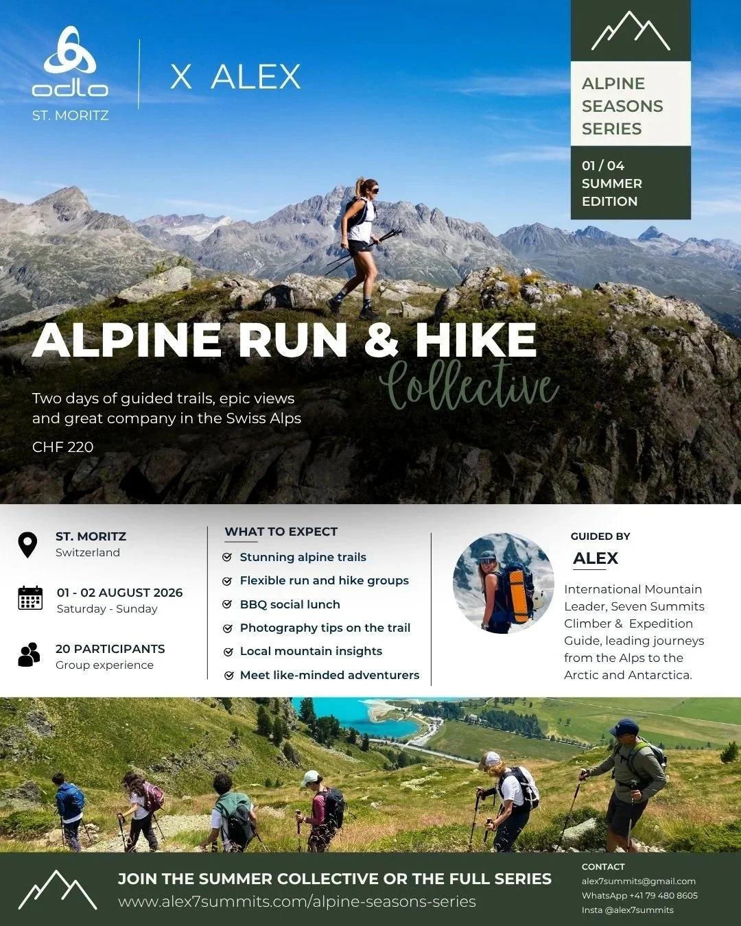 Summer 2026: Alpine Run Collective | Alex