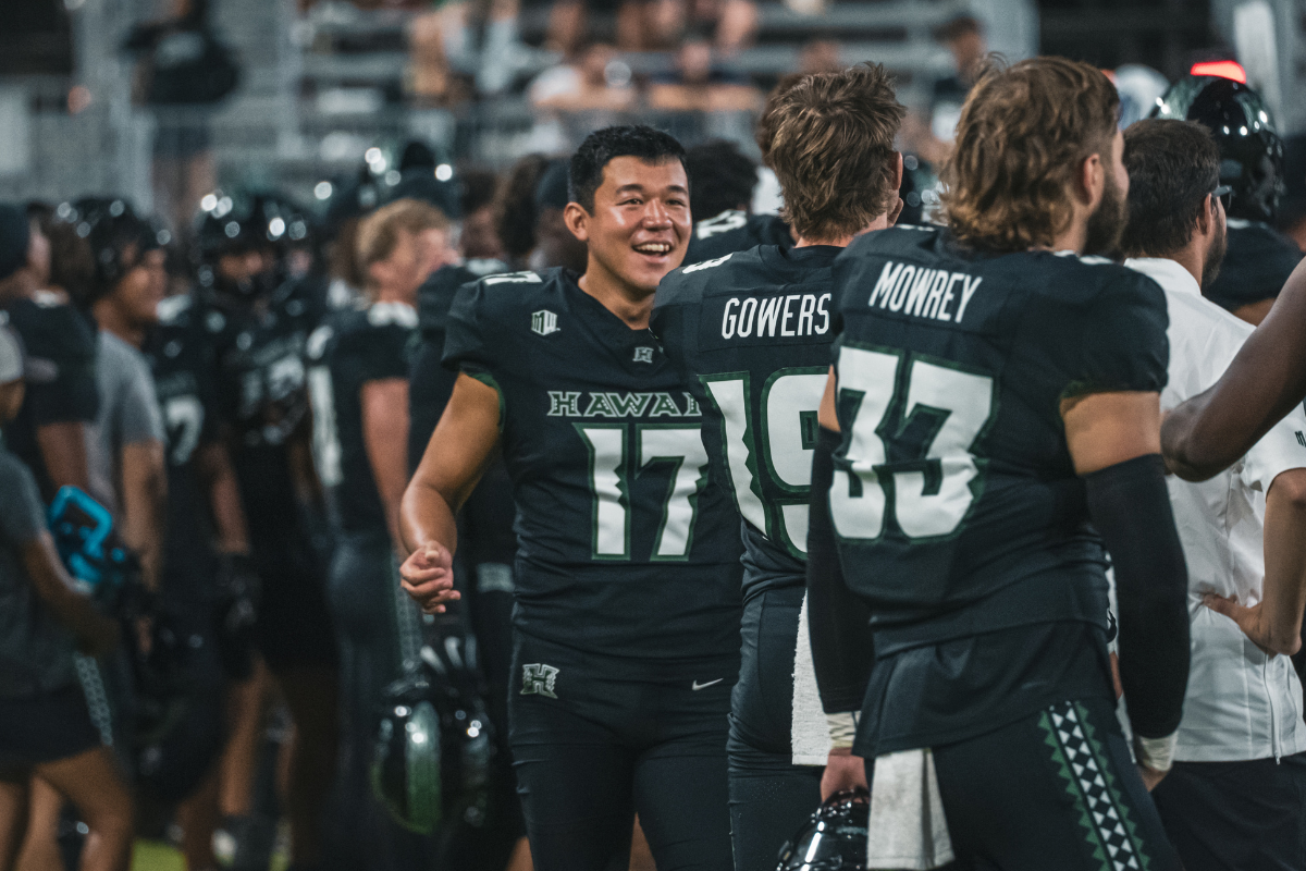 Complementary Football Propels Hawai’i to win against Sam Houston State