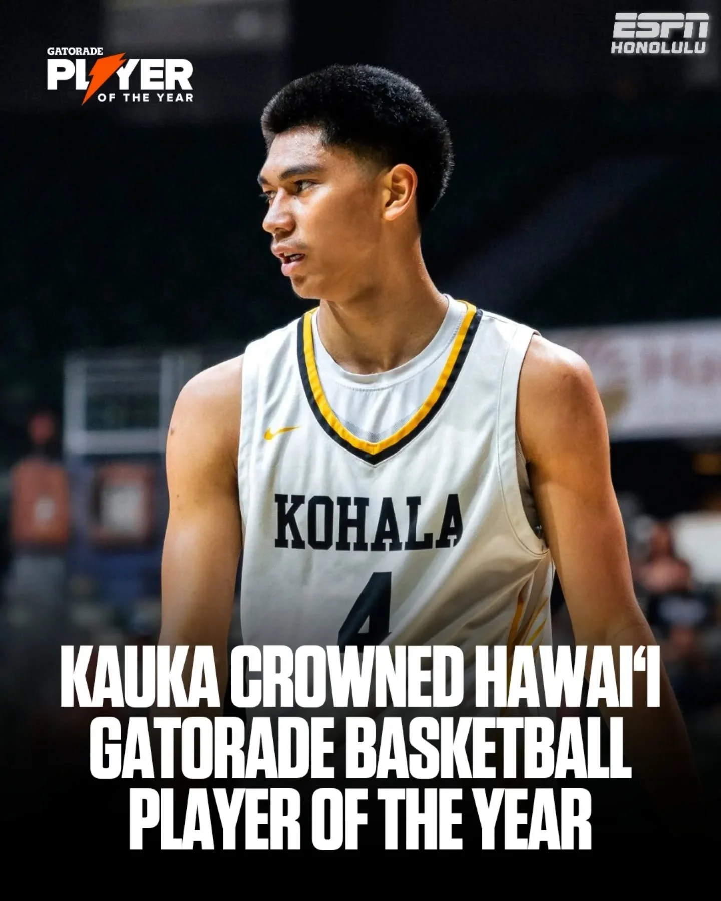 Layden Kauka earns Gatorade Hawai&lsquo;i Boys Basketball Player of the Year honors after a dominant senior season and Division II state title run.

26.3 PPG. 3x state champ. 🌺🏀

📸 @yasunariphotography