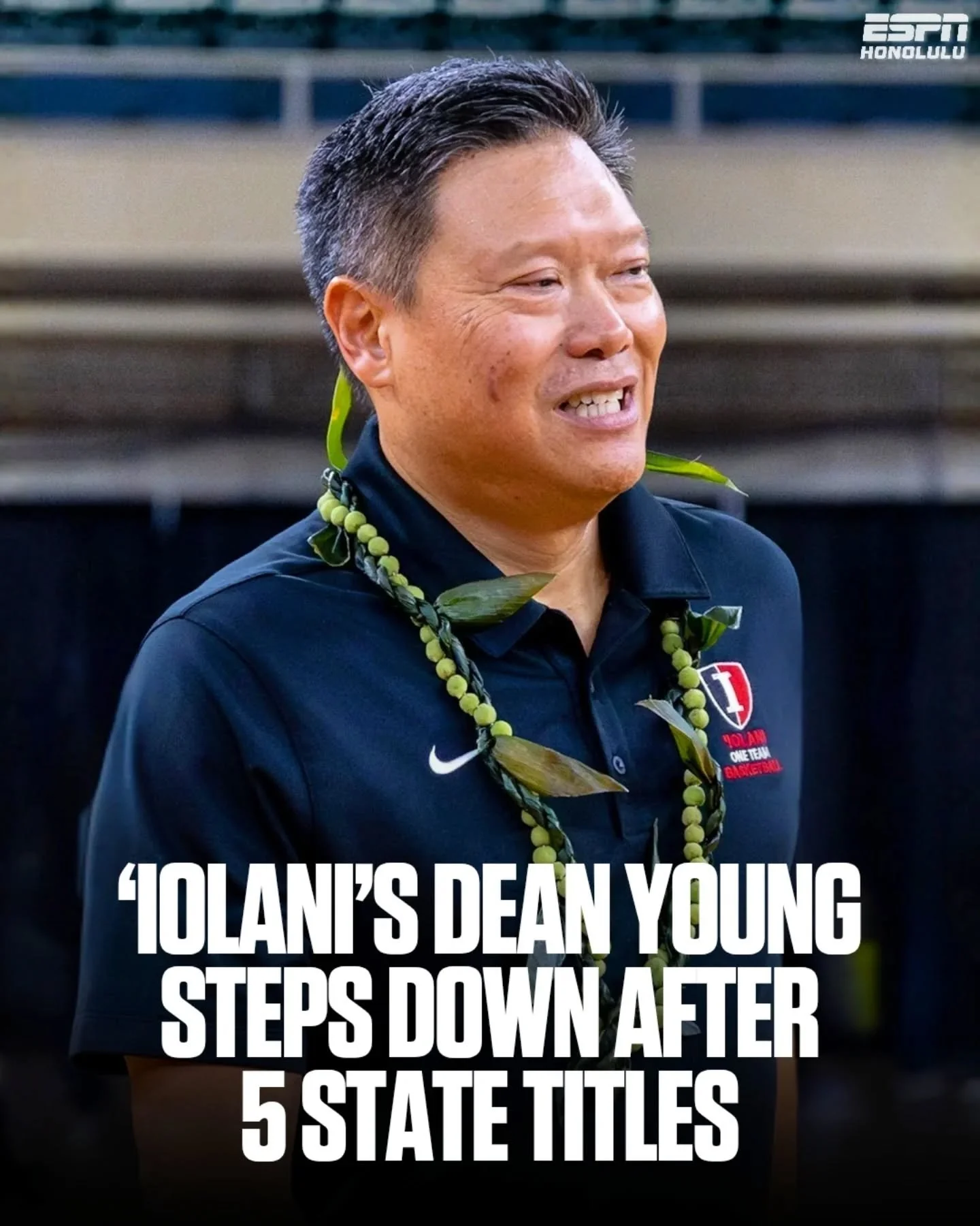 As reported by Paul Honda of @staradvertiser / @hawaiiprepworld, &lsquo;Iolani girls basketball head coach Dean Young is stepping down, closing out a 13-year run that included 5 state titles.

What a career! 🏀

📸 @lorimckeownphotography