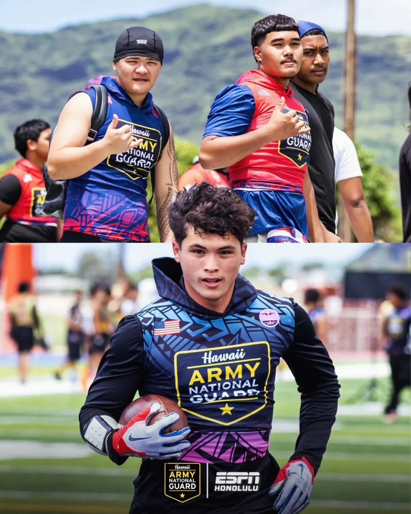 6th Annual @hi_armynationalguard Pylon 7v7 Tourney 🏈🤙🏽

📍Wai'anae, HI

📸 @lorimckeownphotography