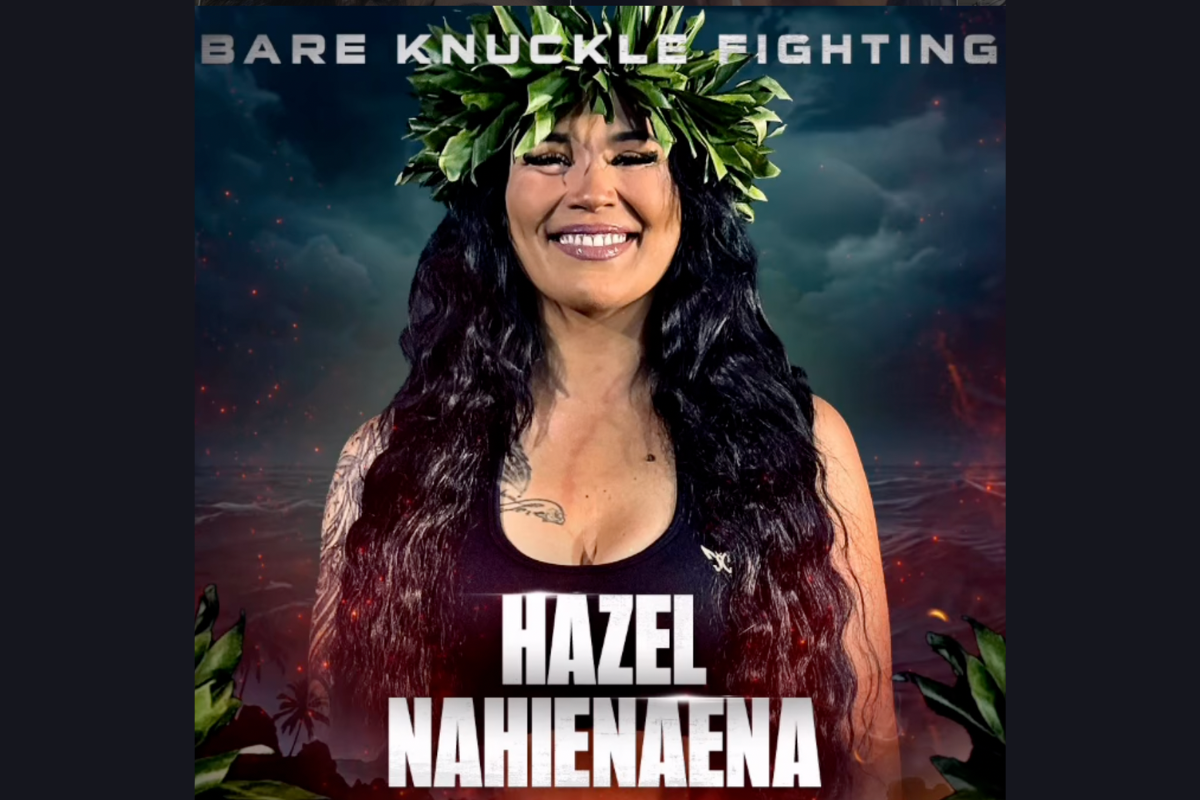 Hazel Nahienaena ready for bare knuckle debut at Blaisdell