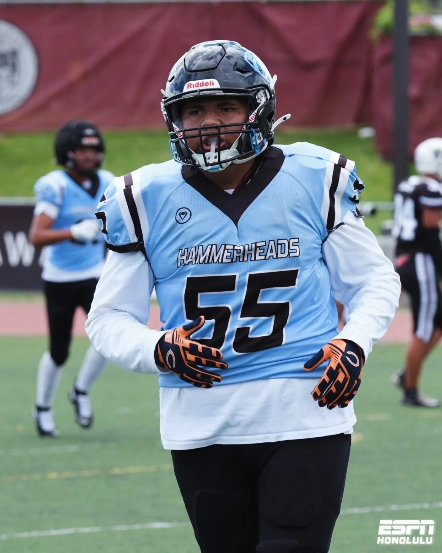 Ewa Beach Hammerheads vs. Four4 Rebels. 

JPS 14U 🏈

📸 @shutterproof_808