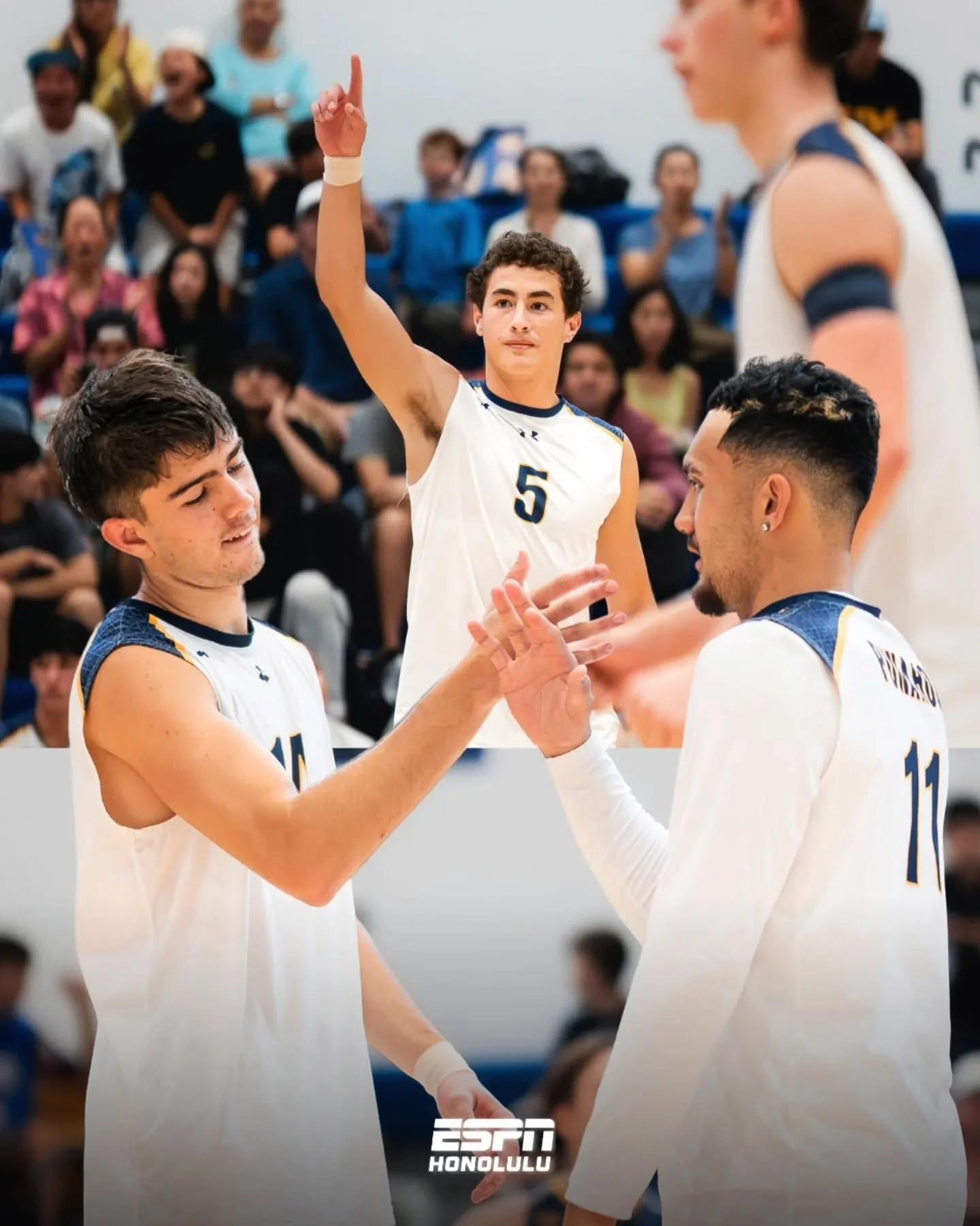 Punahou stays perfect 🏐

After dropping a tight opening set 32-30, the Buff 'N Blue respond with three straight (25-21, 25-21, 25-21) to take down Kamehameha in four and improve to 8-0.

📸 @yasunariphotography