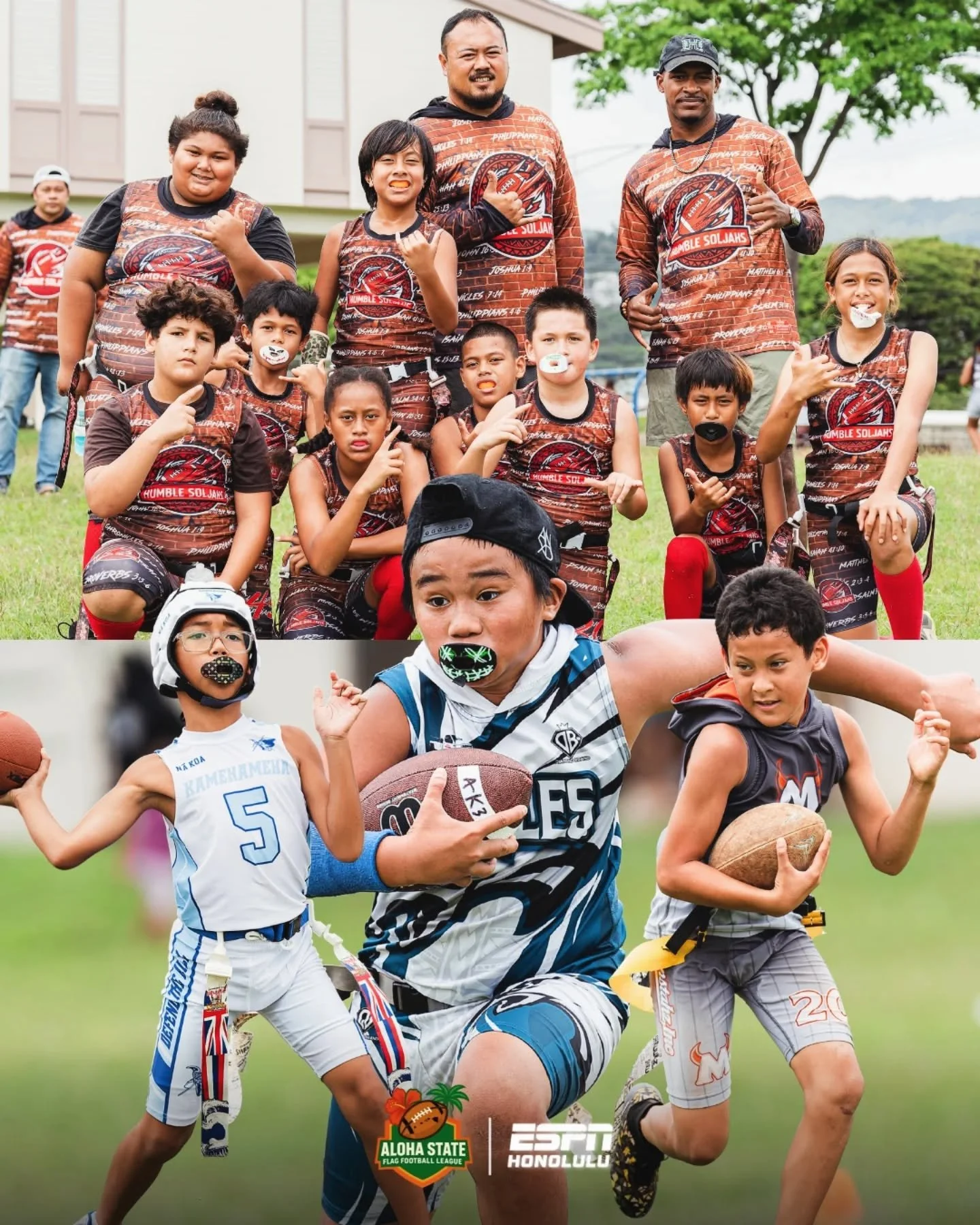 🤙🏽☀️🏈 @alohastateflagfootball 

📸 @yasunariphotography