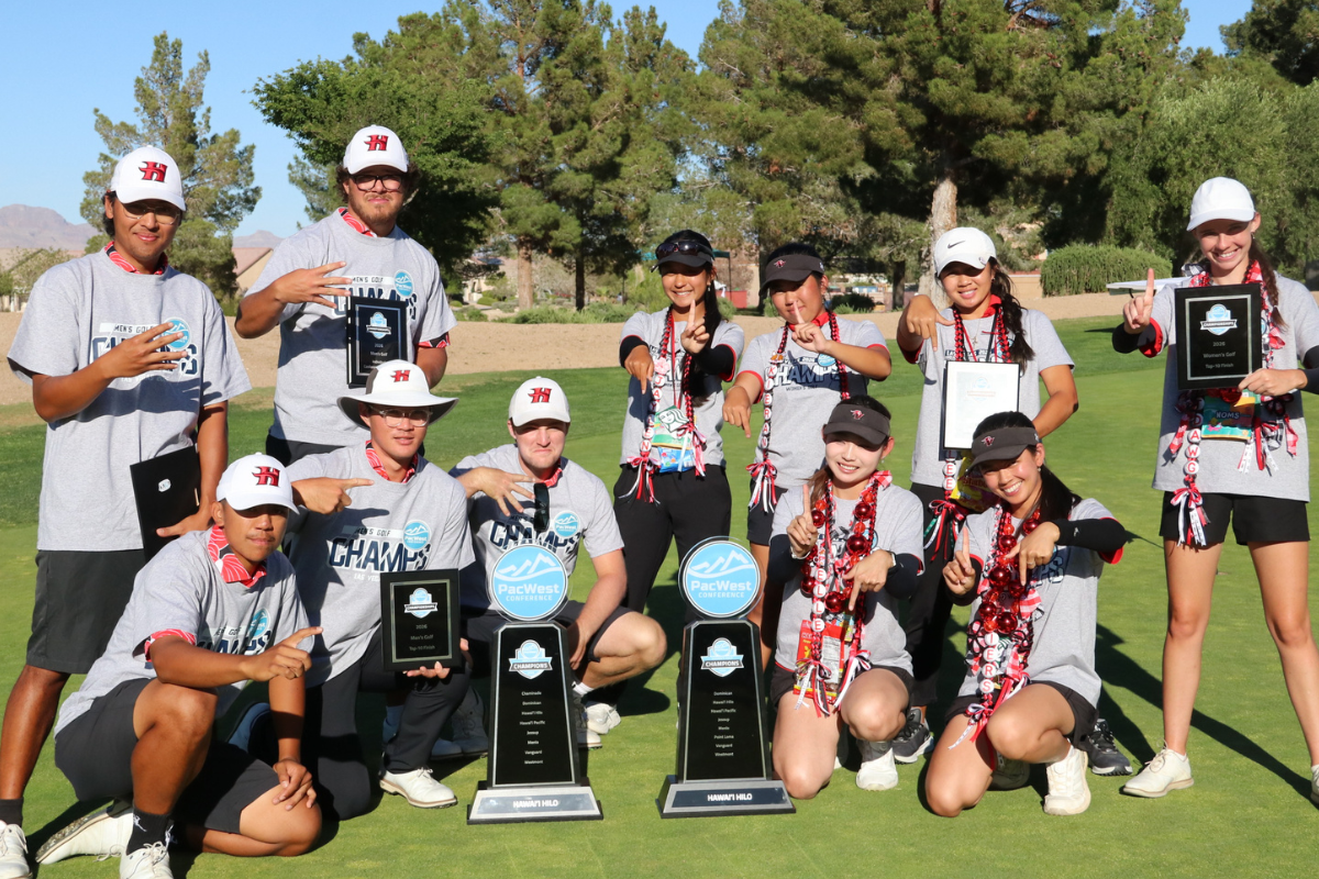 Hilo Sweeps PacWest Golf Championships