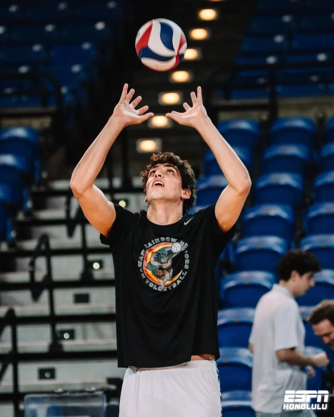 It&rsquo;s time. 🔥

No. 1 seed Hawai&lsquo;i vs. No. 5 seed UC San Diego
Big West Semifinal &mdash; Today at 2pm HST 🌈🏐

📻 Listen live at 2pm HST on ESPN Honolulu 92.7 FM / 1500 AM with @tifferspxp! 

📸 @shootahsav