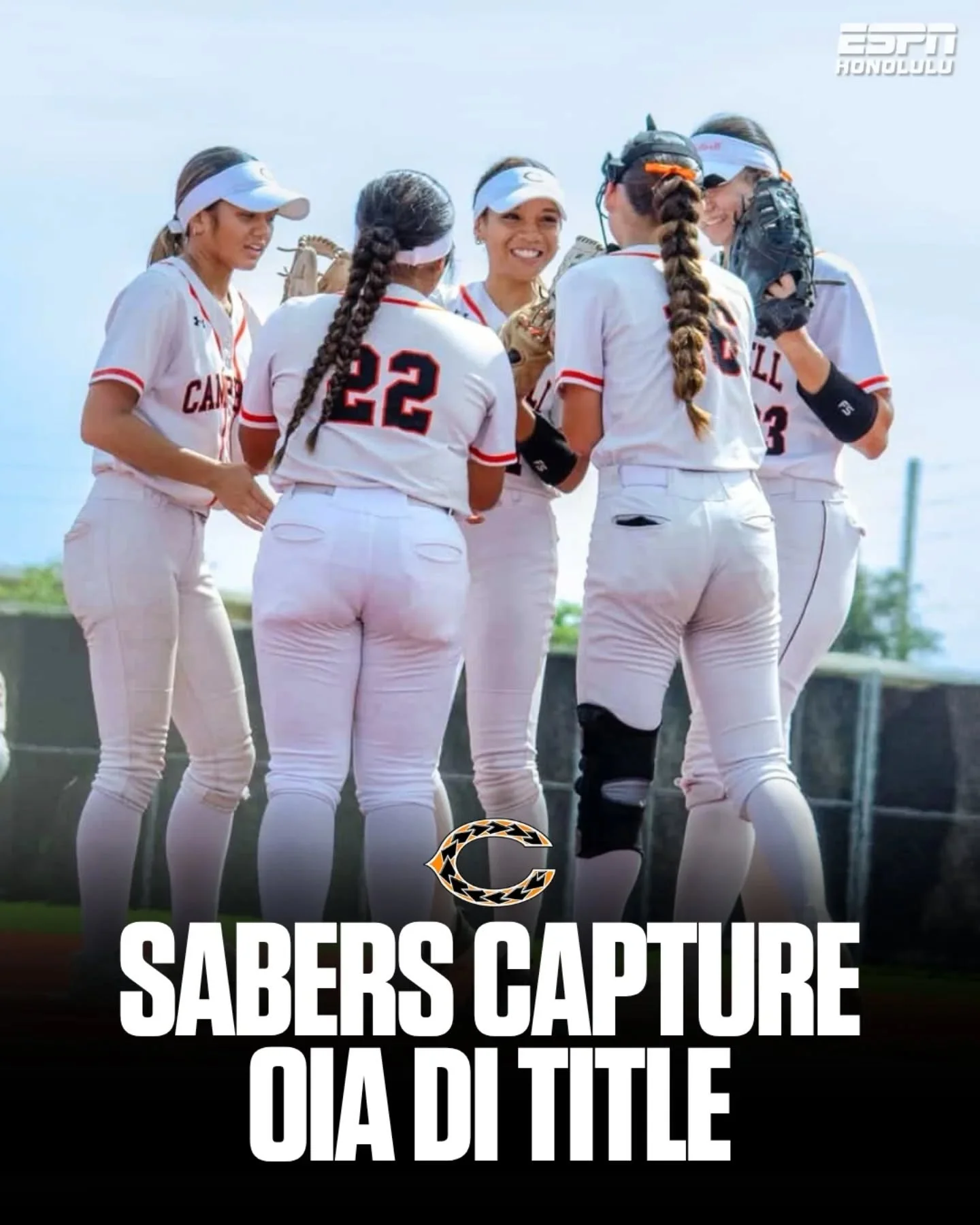 Campbell is back on top. 🏆🥎

The Sabers rolled past Kapolei 19-1 in five innings to capture the OIA Division I softball title &mdash; their first since 2023 and ninth overall.

Dalexy Sanchez led the way with a monster night, driving in 6 runs with