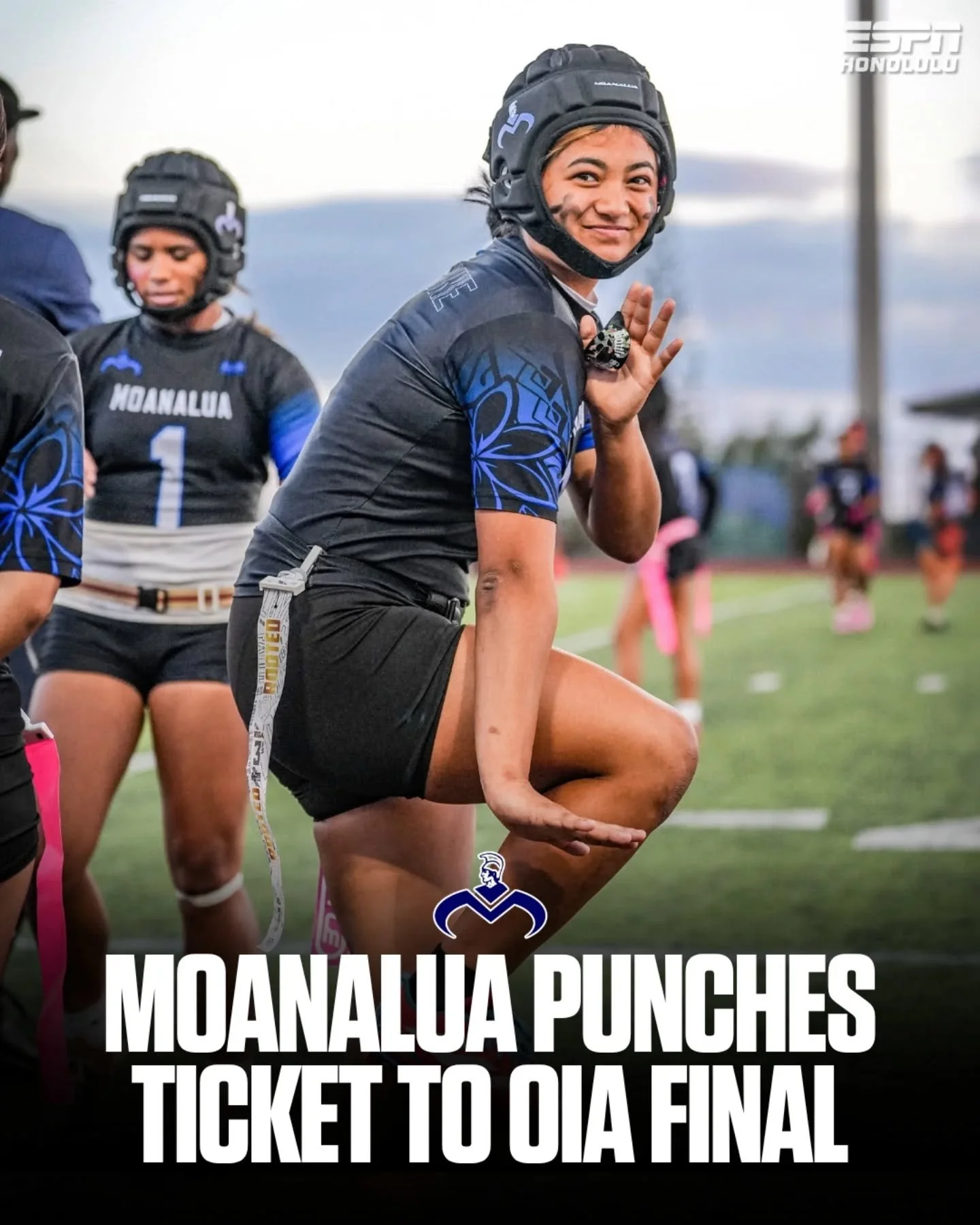 Moanalua is one win away. 🏈

Na Menehune secured their spot in the OIA championship game with a 32-0 semifinal win over Nanakuli and will face Wai'anae tonight with the title on the line. 🏆

📸 @pineapple.production_