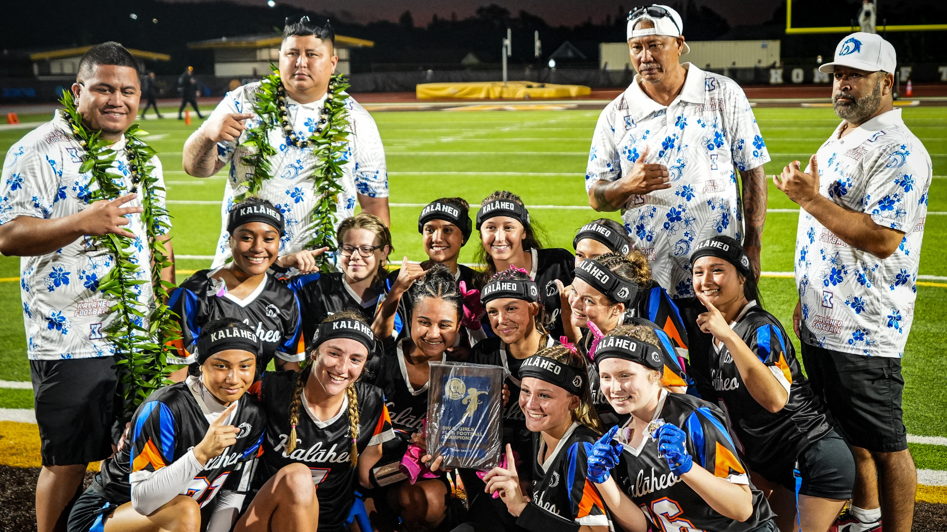 Kalaheo Holds Off Kapolei to Capture First OIA D2 Flag Football Title