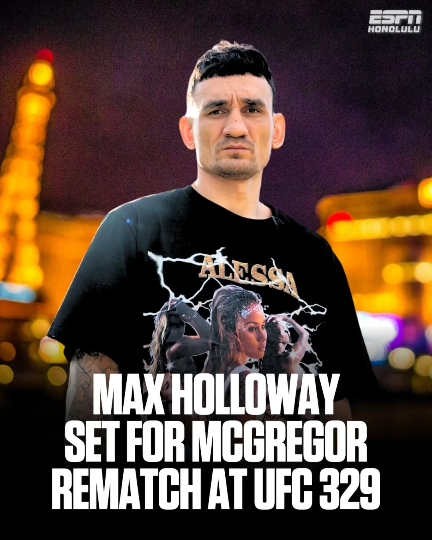 After more than four years away from the Octagon, Conor McGregor is officially making his return &mdash; and Hawaiʻi&rsquo;s own Max Holloway will be standing across from him. 

UFC CEO Dana White announced Saturday that Holloway and McGregor are set