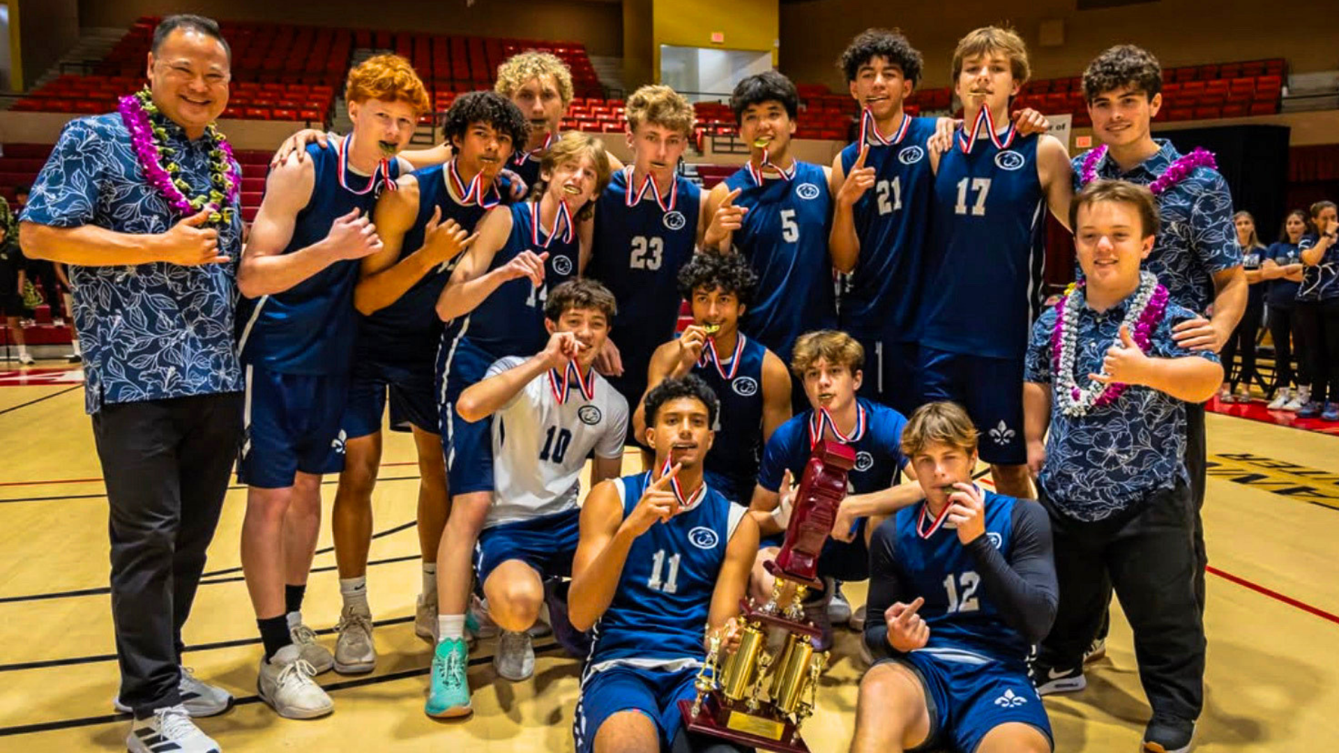 Le Jardin Captures First-Ever DII Boys Volleyball State Title