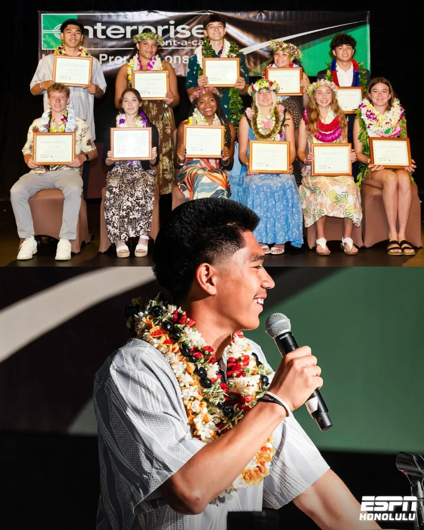 Congratulations to the 2026 HHSAA Hall of Honor Class! 🎉

Twelve outstanding senior student-athletes from across Hawaiʻi were honored Sunday at the HHSAA Hall of Honor banquet for their achievements in athletics, academics, sportsmanship, character,