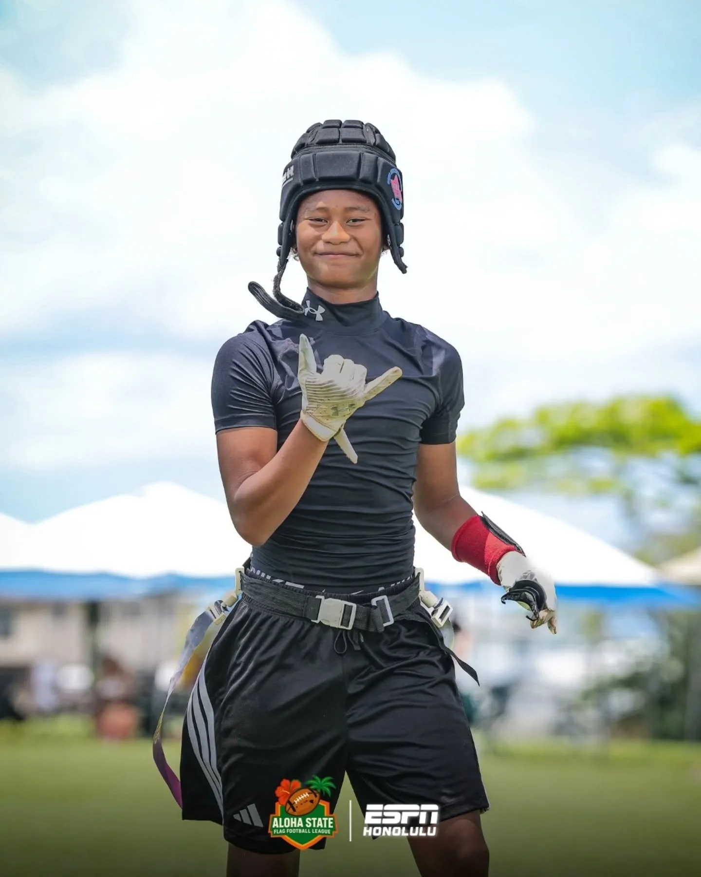 @alohastateflagfootball is back in action for summer! 😎

📸 @pineapple.production_