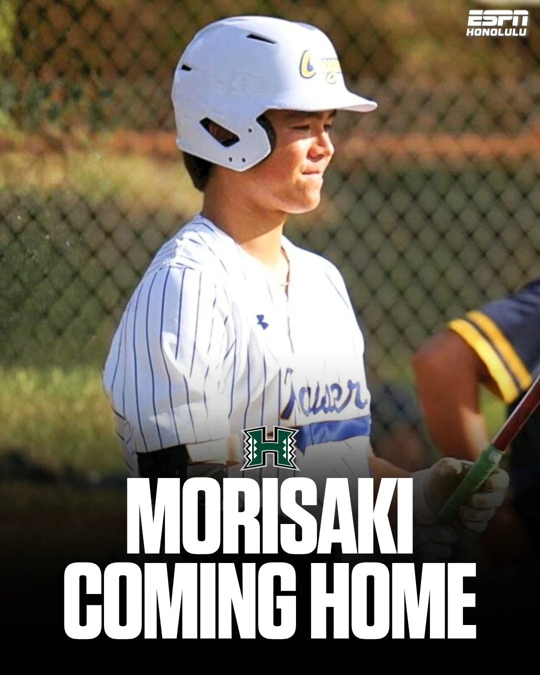 Homegrown talent returning to the islands. 🤙🏽

Kaiser graduate Kanoa Morisaki is transferring home to join the University of Hawaiʻi baseball program.

The switch-hitting catcher hit 4 home runs and posted a .997 fielding percentage this season at 