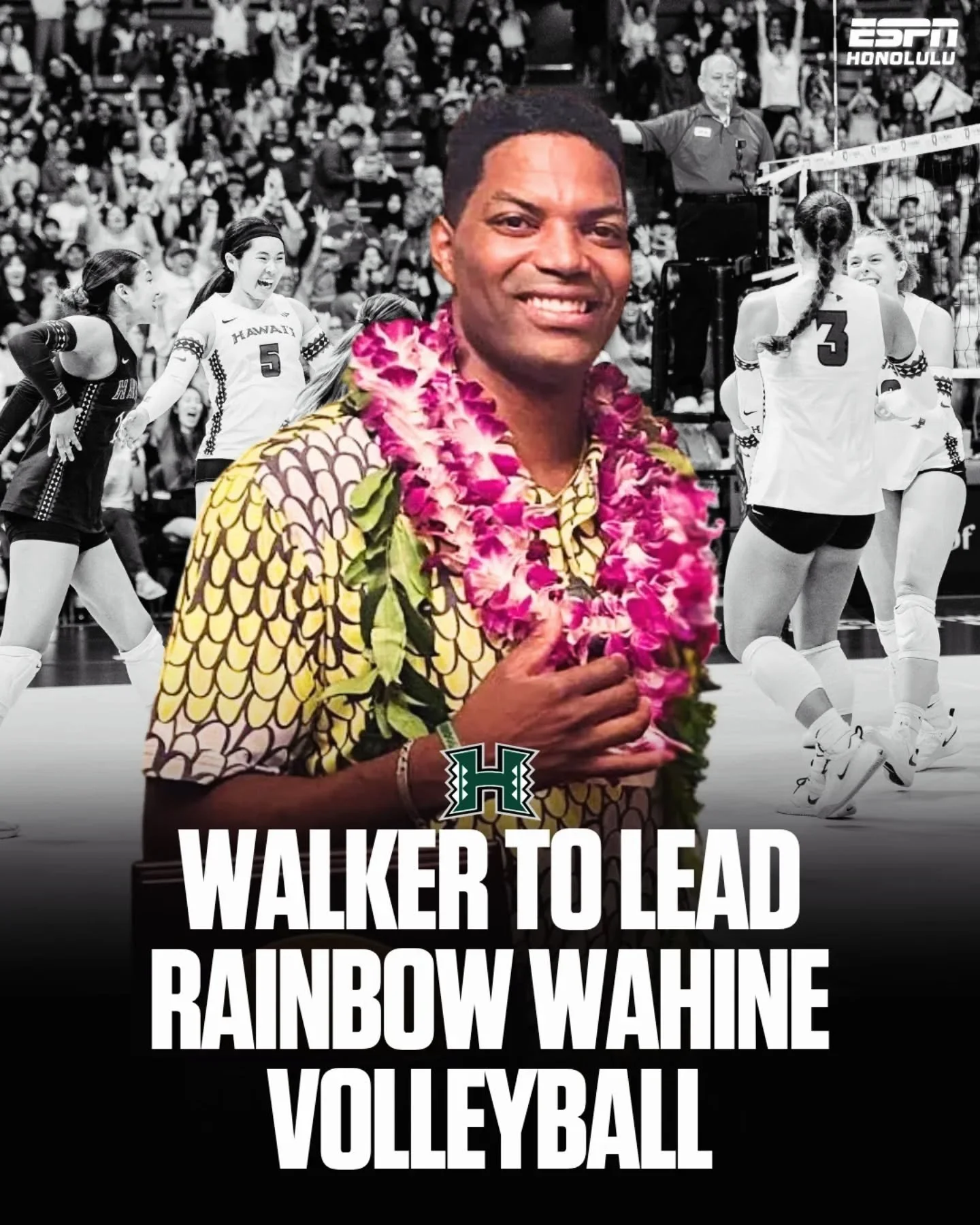 Joshua Walker is returning to Mānoa as the next head coach of the Rainbow Wahine volleyball program. 🏐🌈

A former UH All-American and national championship-winning assistant coach, Walker comes back to Hawaiʻi after serving as Associate Head Coach 