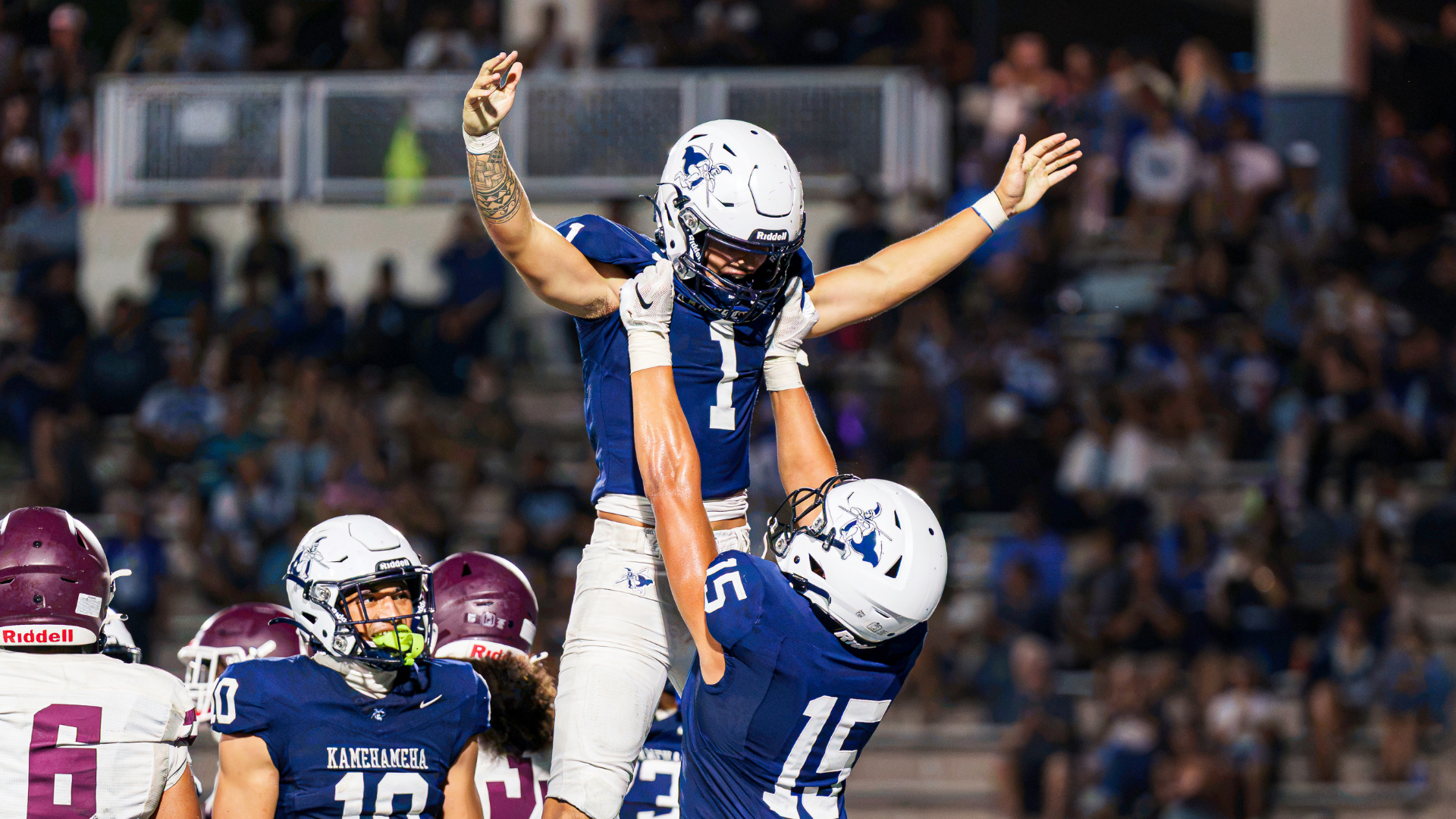 Kamehameha Opens 2026 Season With 65-0 Shutout Win Over Farrington