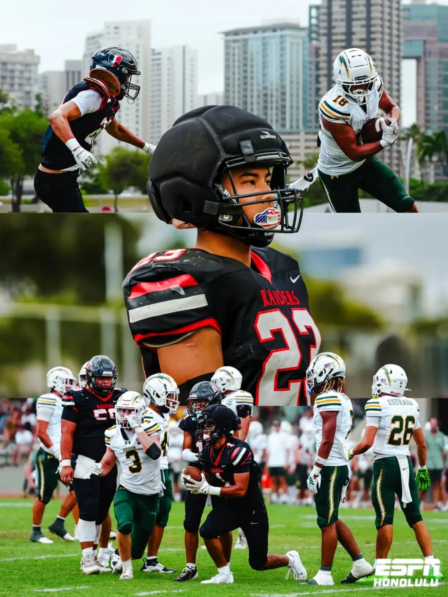 #ICYMI: In the only Hawai'i high school football game played on Saturday, Edison (CA) built an early lead and held off &lsquo;Iolani for a 41-27 win.

With Hurricane Lala approaching, kickoff was moved up as the teams battled intermittent rain and gu
