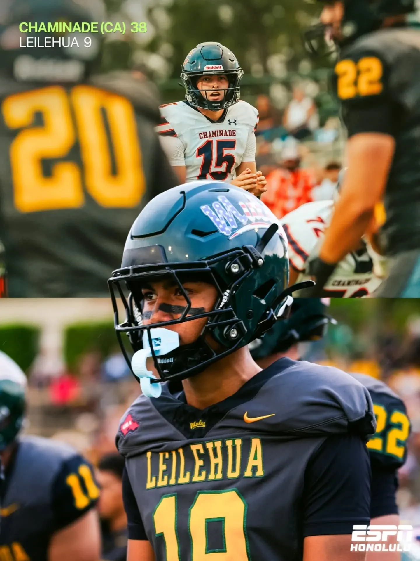 Leilehua opens the 2026 season with a 38-9 loss to Chaminade (CA).

The Mules return to action next Friday, Aug. 21, against ʻAiea at 7:30 p.m. 🏈

📸 @pineapple.production_