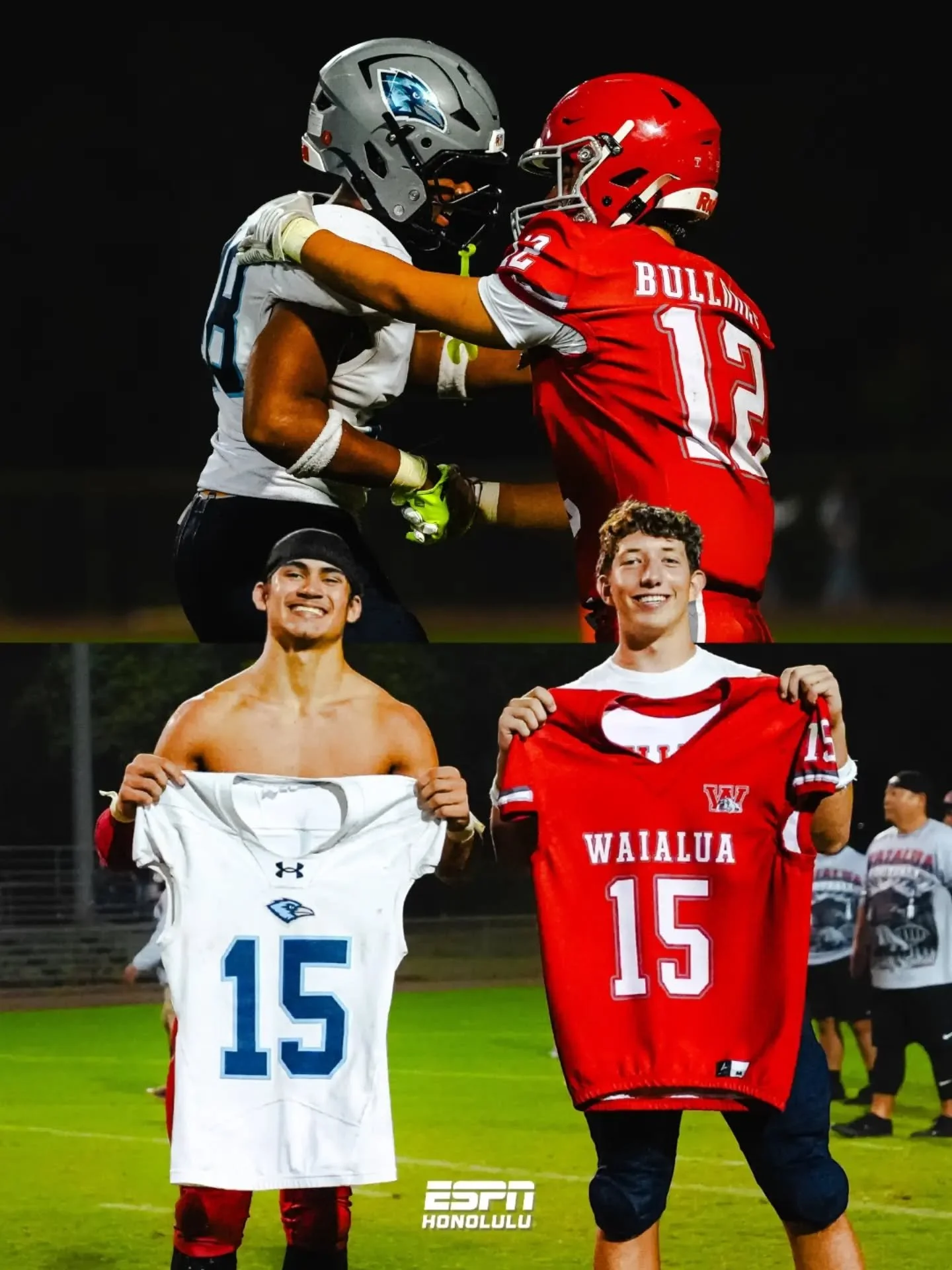 More than a football game. Waialua x Riverdale (CO) 

📸 @pineapple.production_