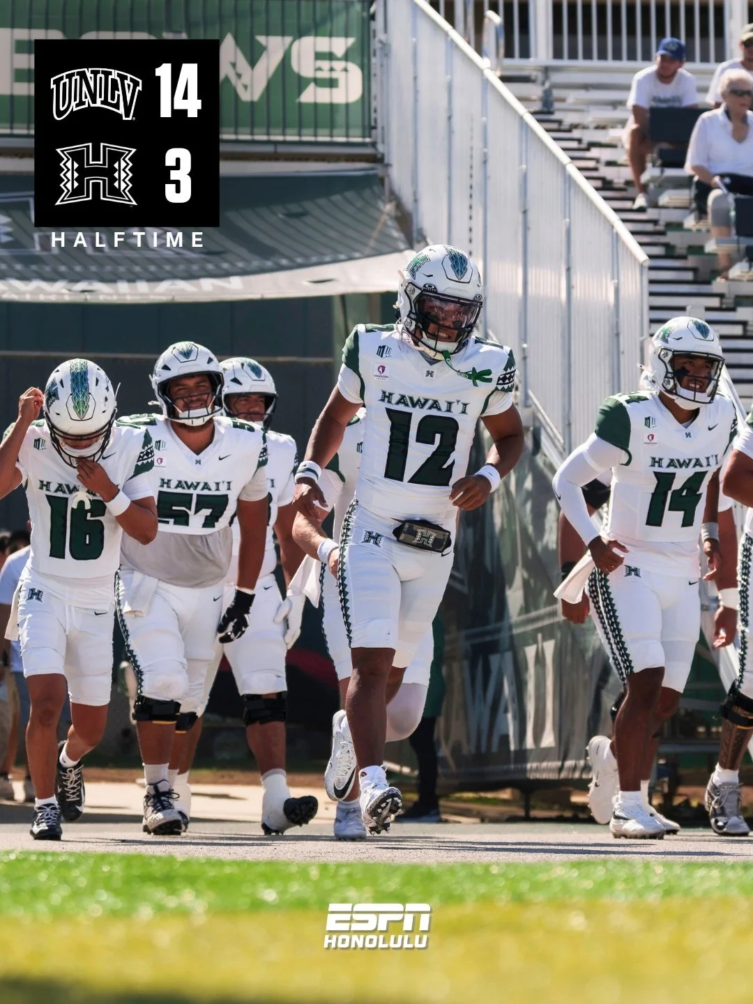 Halftime in Mānoa. 

One more half to go. LET'S GO. 

📸 @yasunariphotography