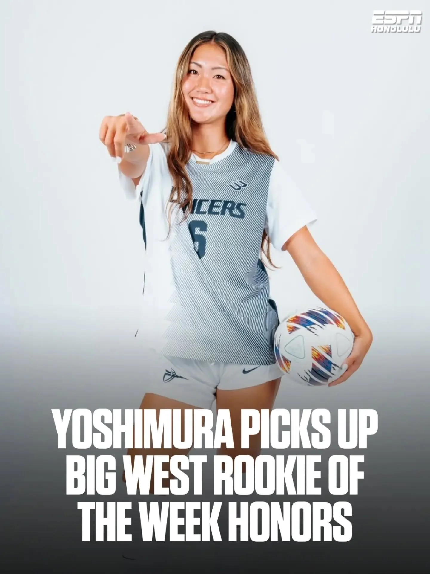 Punahou alum Maya Yoshimura is already making her mark at California Baptist. 🌺🏐

The freshman was named Big West Rookie of the Week after a standout performance for the Lancers.

#808AtTheNextLevel

📸 @cbuwsoccer