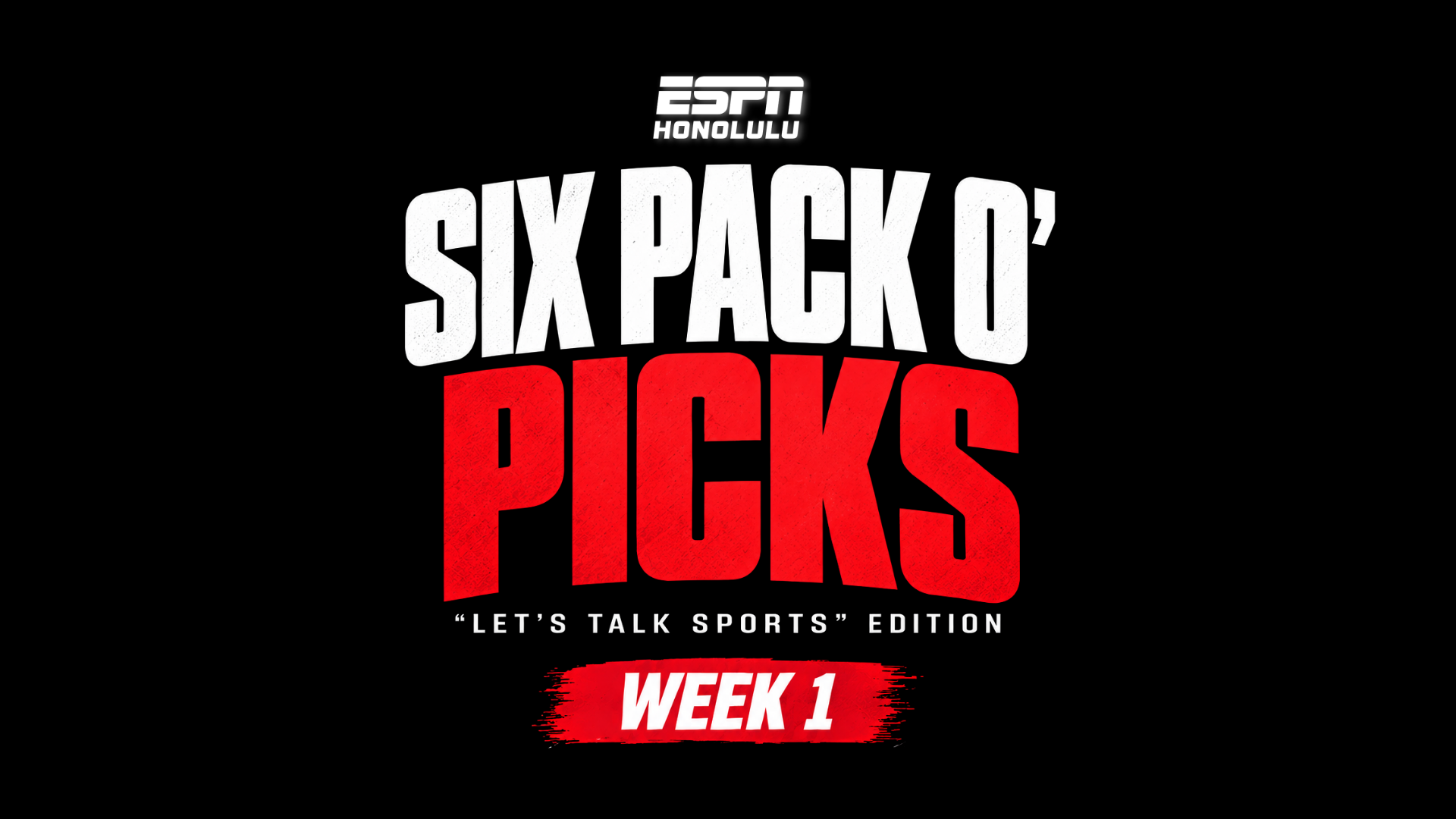 Six Pack O’ Picks Returns for Week 1 of the 2026 NFL Season